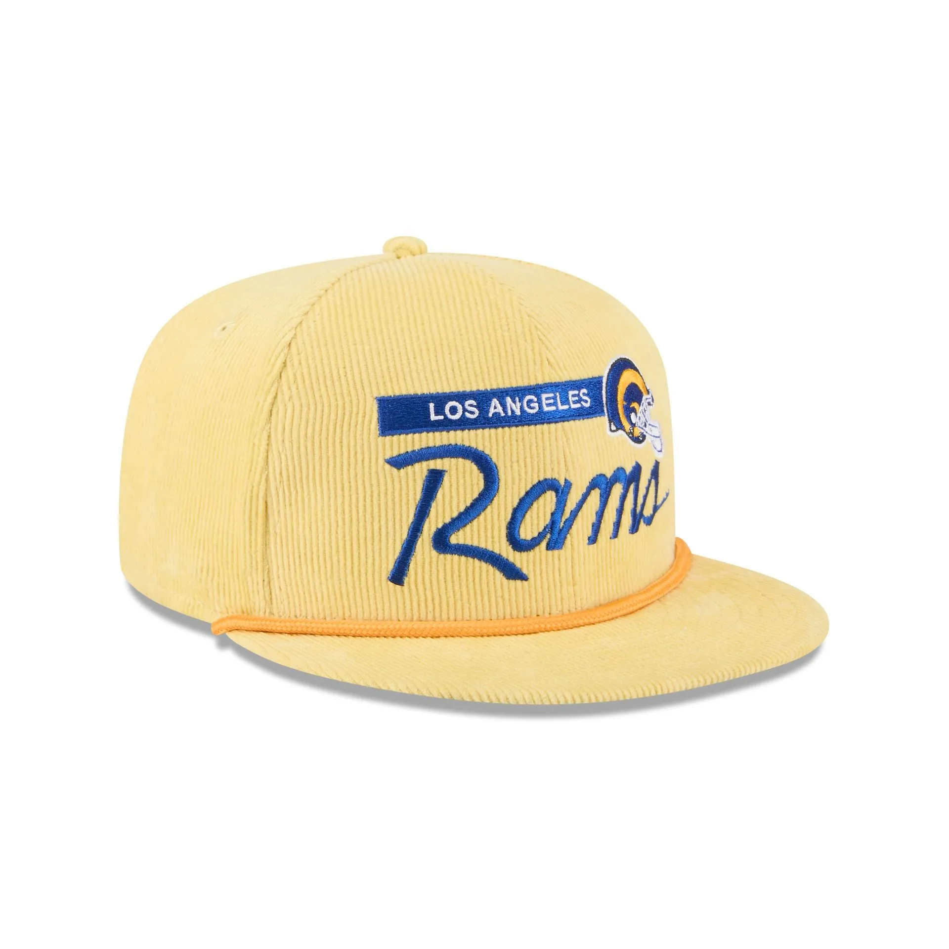 Los Angeles Rams Corduroy Rope 9FIFTY Snapback Hat sold by New Era product image thumbnail 3