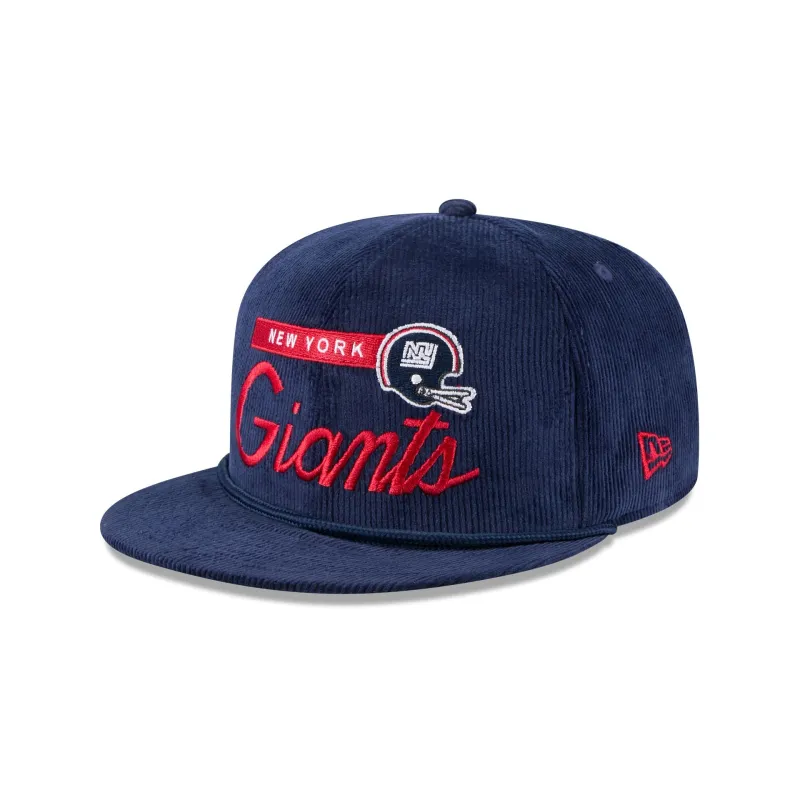 New York Giants Corduroy Rope 9FIFTY Snapback Hat sold by New Era