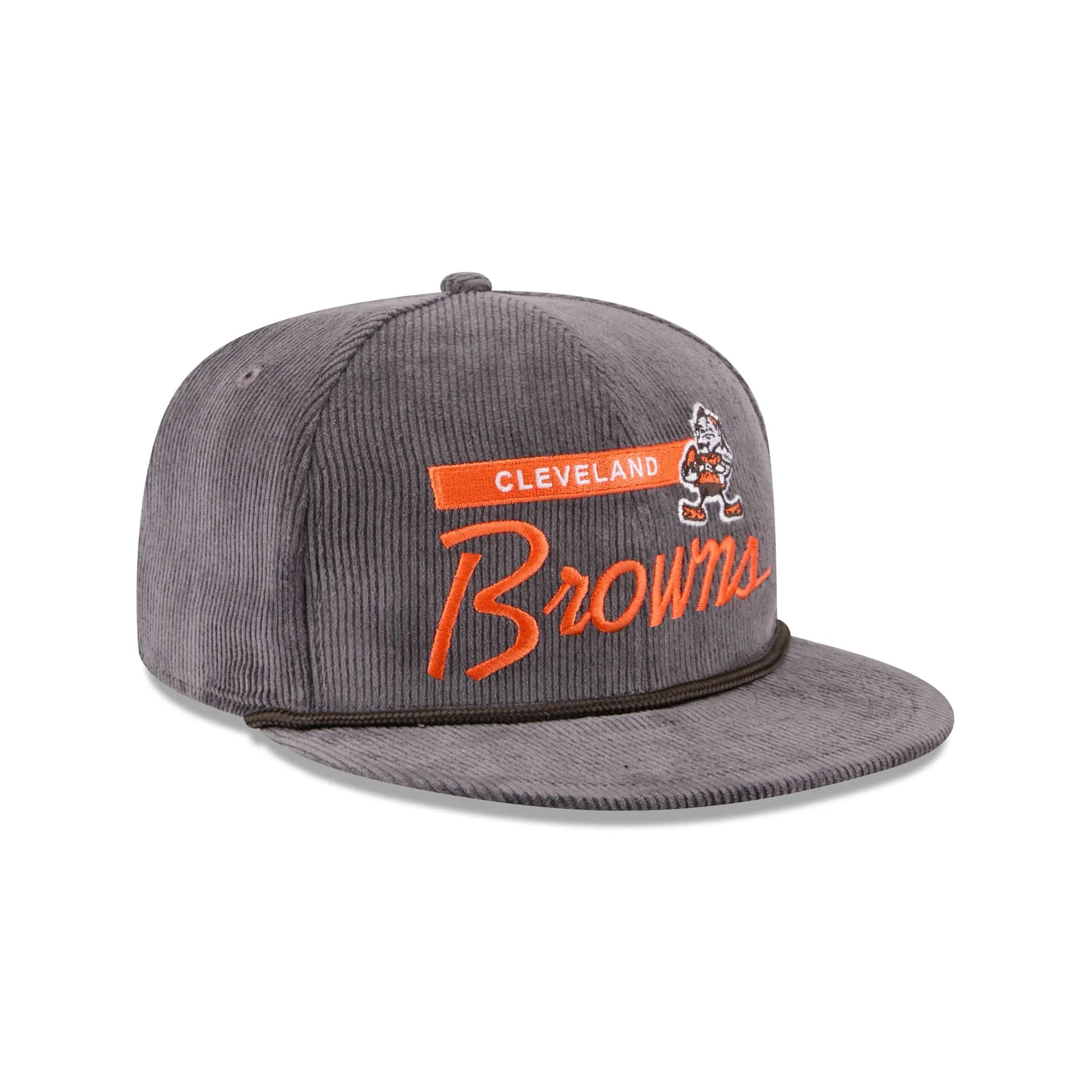 Cleveland Browns Corduroy Rope 9FIFTY Snapback Hat sold by New Era product image thumbnail 3