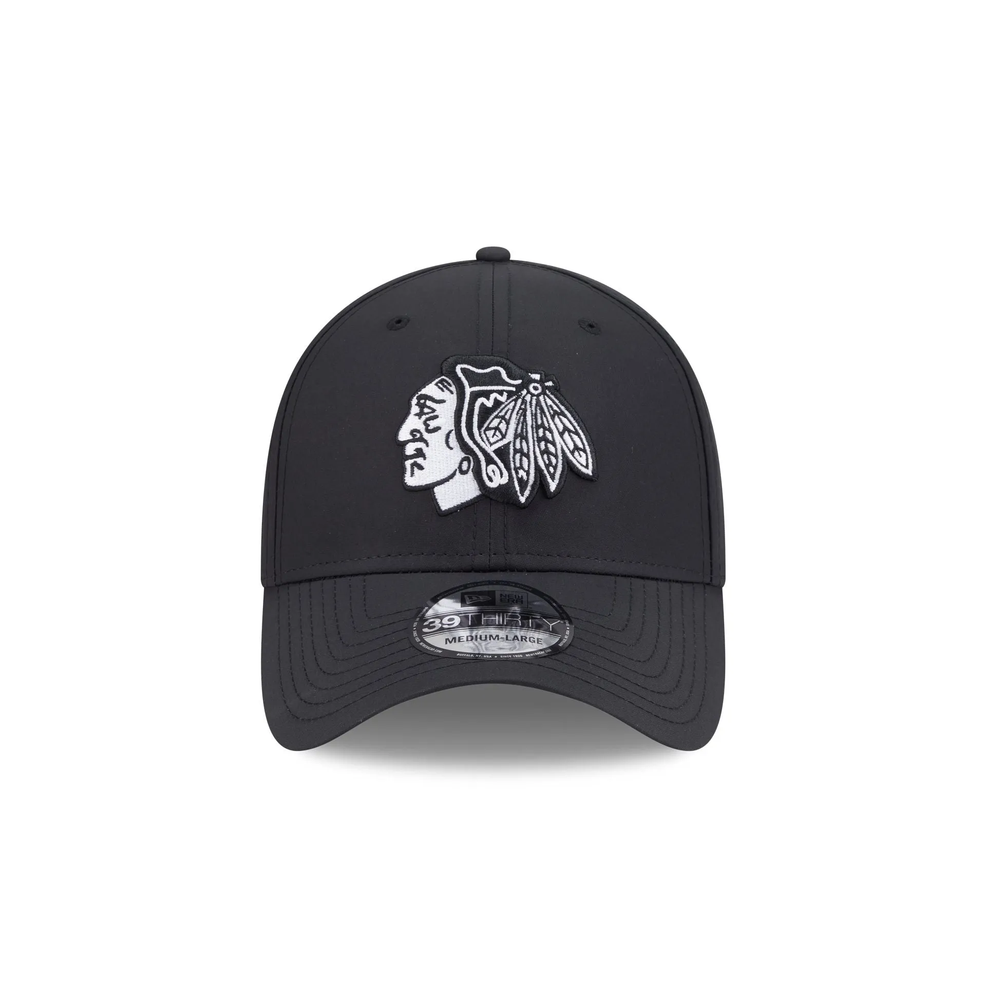 Chicago Blackhawks Night 39THIRTY Stretch Fit Hat sold by New Era product image thumbnail 2