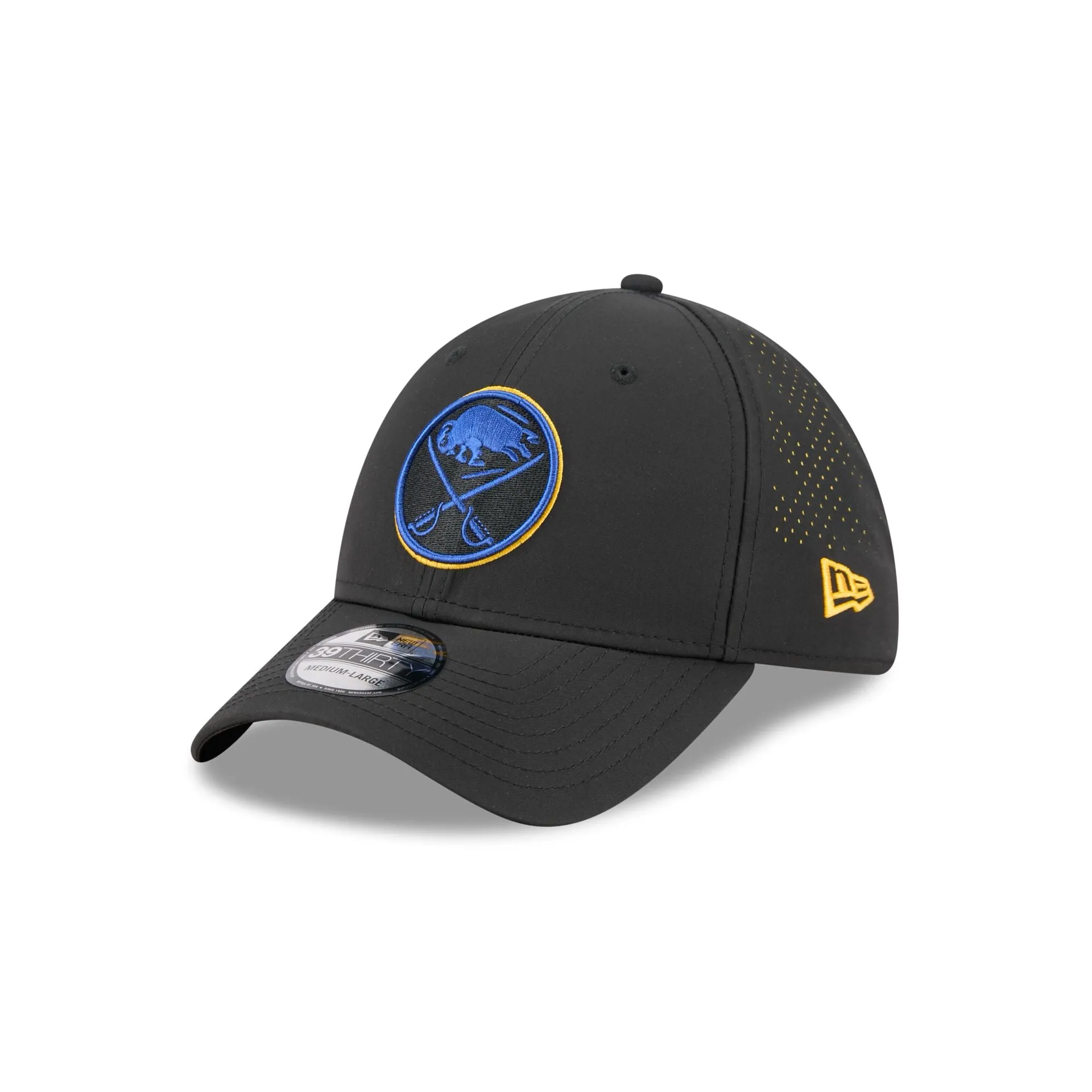 Buffalo Sabres Night 39THIRTY Stretch Fit Hat sold by New Era
