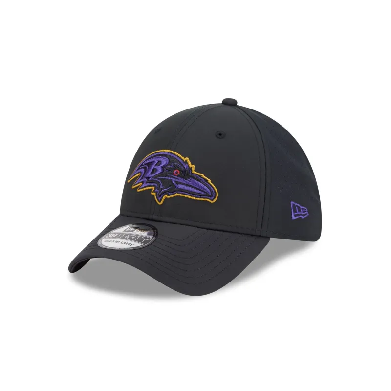 Baltimore Ravens Night 39THIRTY Stretch Fit Hat sold by New Era