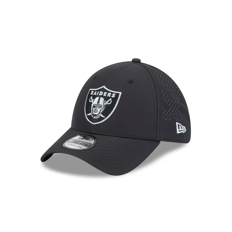 Las Vegas Raiders Night 39THIRTY Stretch Fit Hat sold by New Era