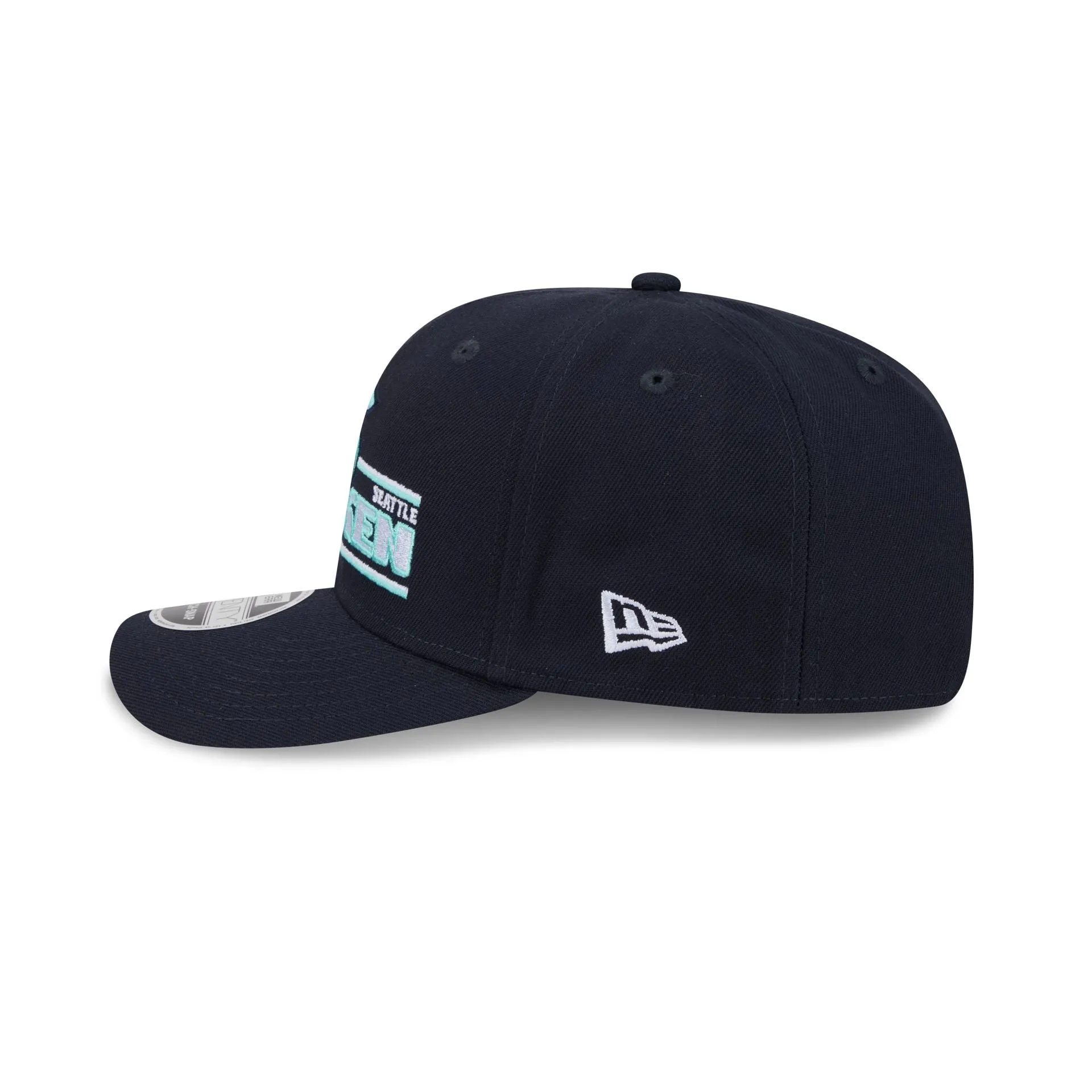 Seattle Kraken Stated 9SEVENTY Stretch-Snap Hat sold by New Era product image thumbnail 4