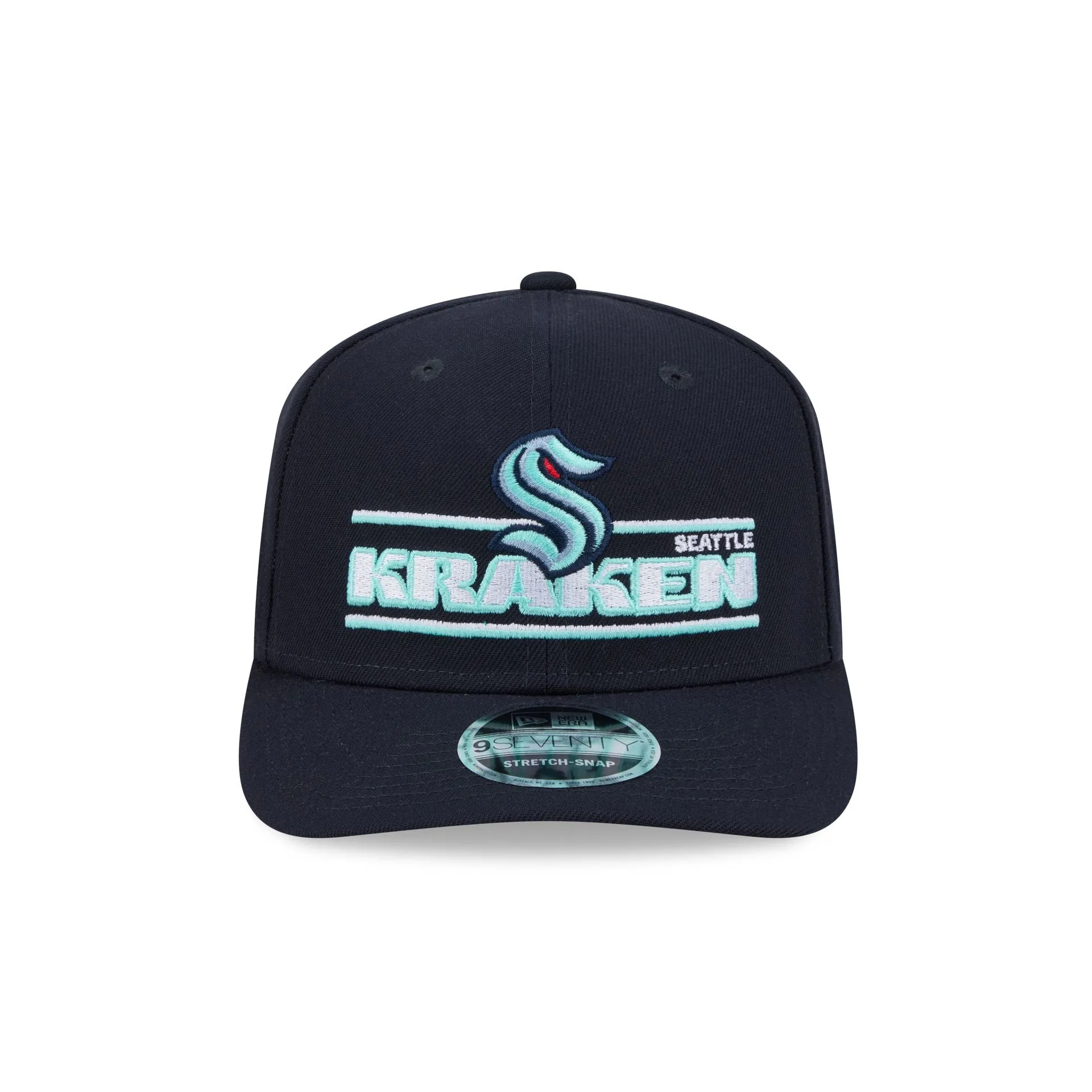 Seattle Kraken Stated 9SEVENTY Stretch-Snap Hat sold by New Era product image thumbnail 2