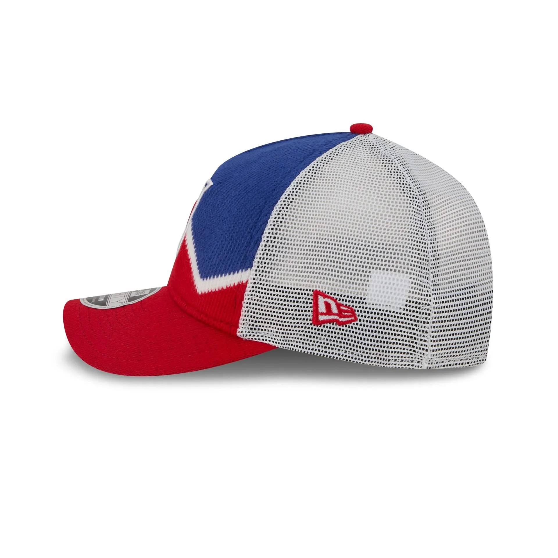 New York Rangers Sock 9FORTY M-Crown A-Frame Trucker Hat sold by New Era product image thumbnail 4