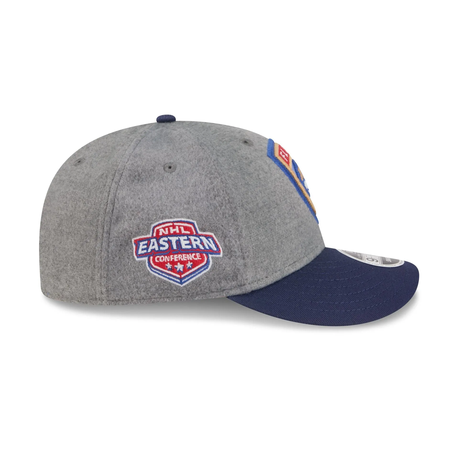 Florida Panthers Heather Gray Wool Low Profile 9FIFTY Snapback Hat sold by New Era product image thumbnail 4