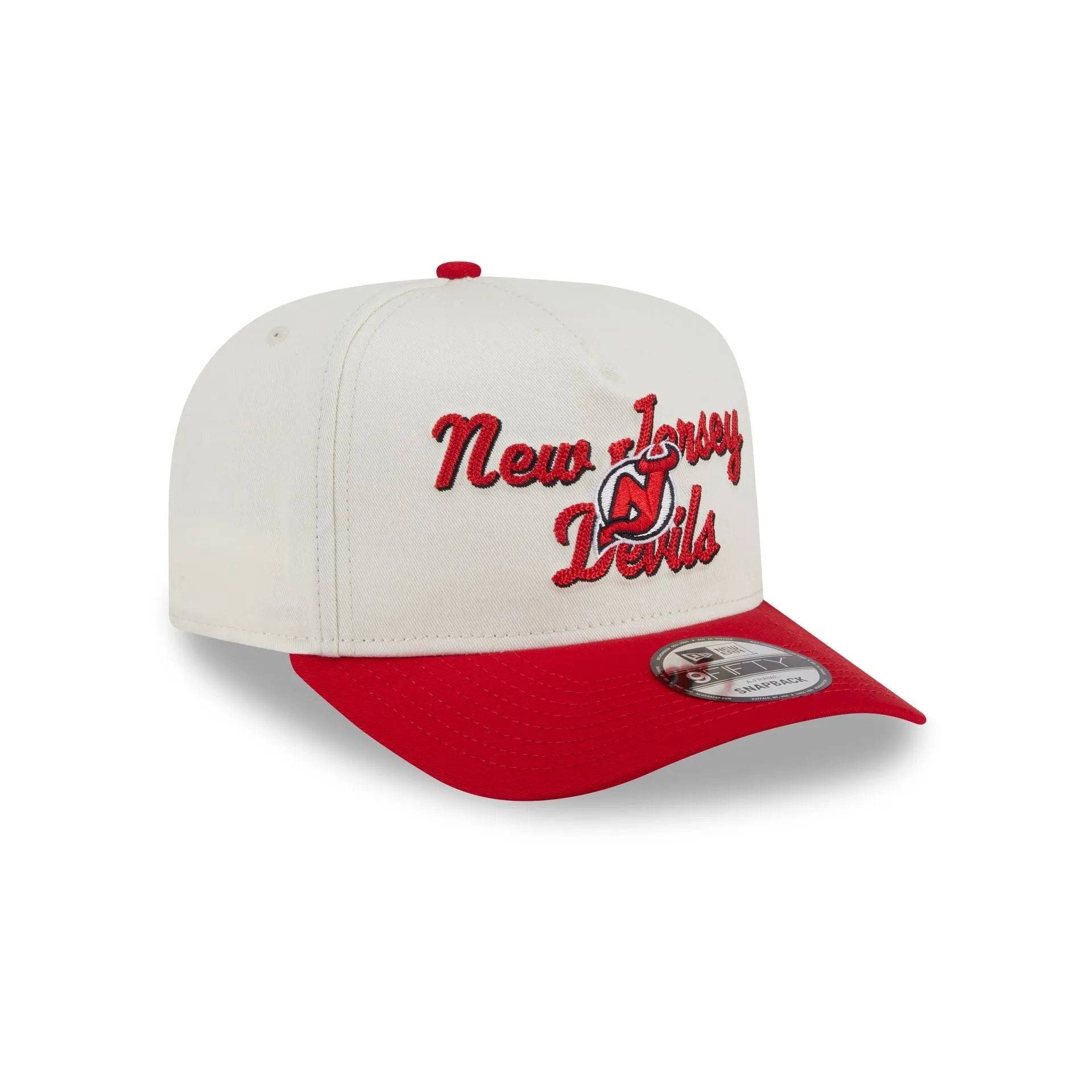 New Jersey Devils Chainstitch 9FIFTY A-Frame Snapback Hat sold by New Era product image thumbnail 3