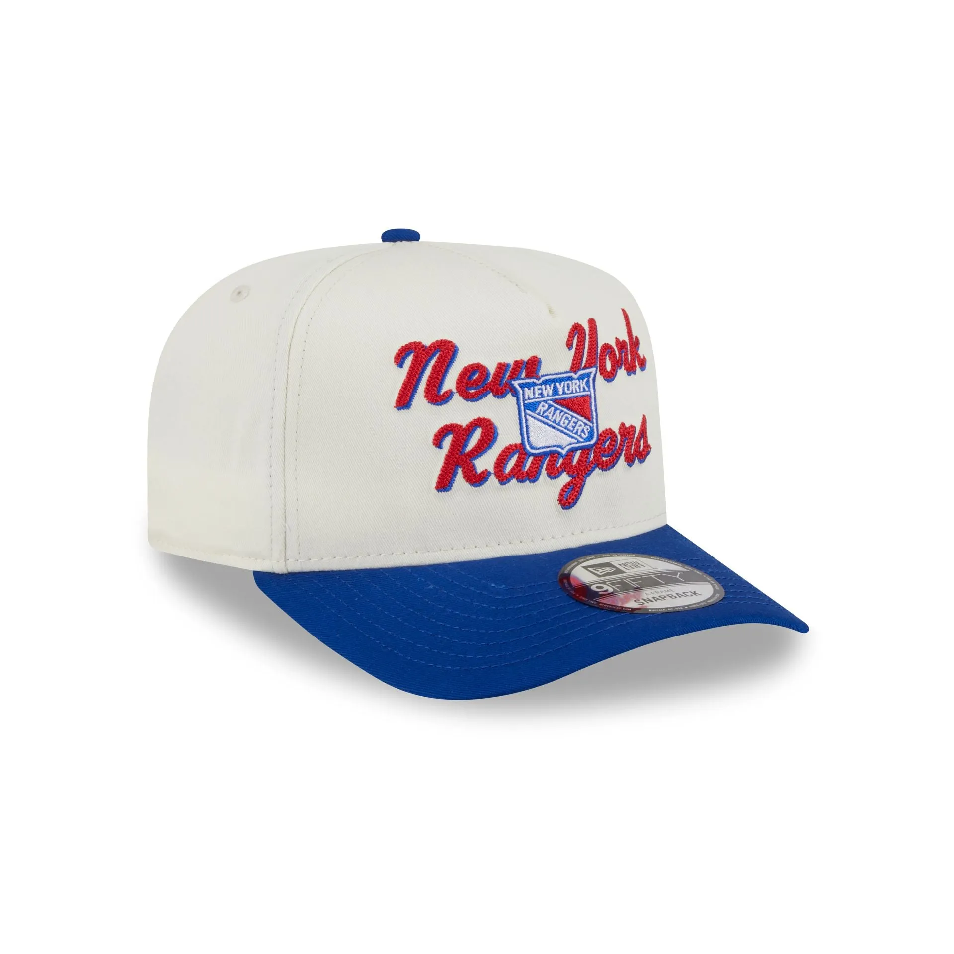 New York Rangers Chainstitch 9FIFTY A-Frame Snapback Hat sold by New Era product image thumbnail 3