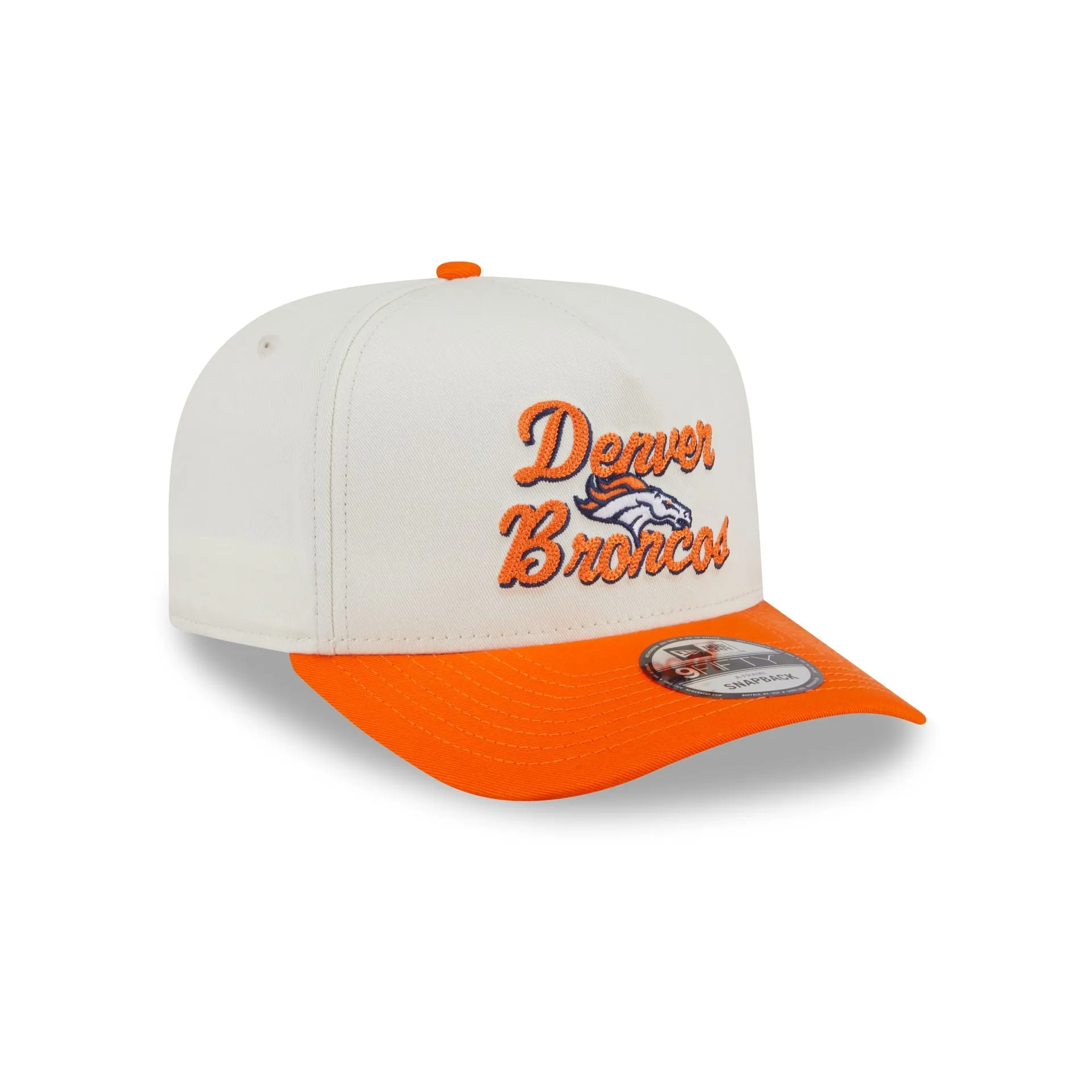 Denver Broncos Chainstitch 9FIFTY A-Frame Snapback Hat sold by New Era product image thumbnail 3