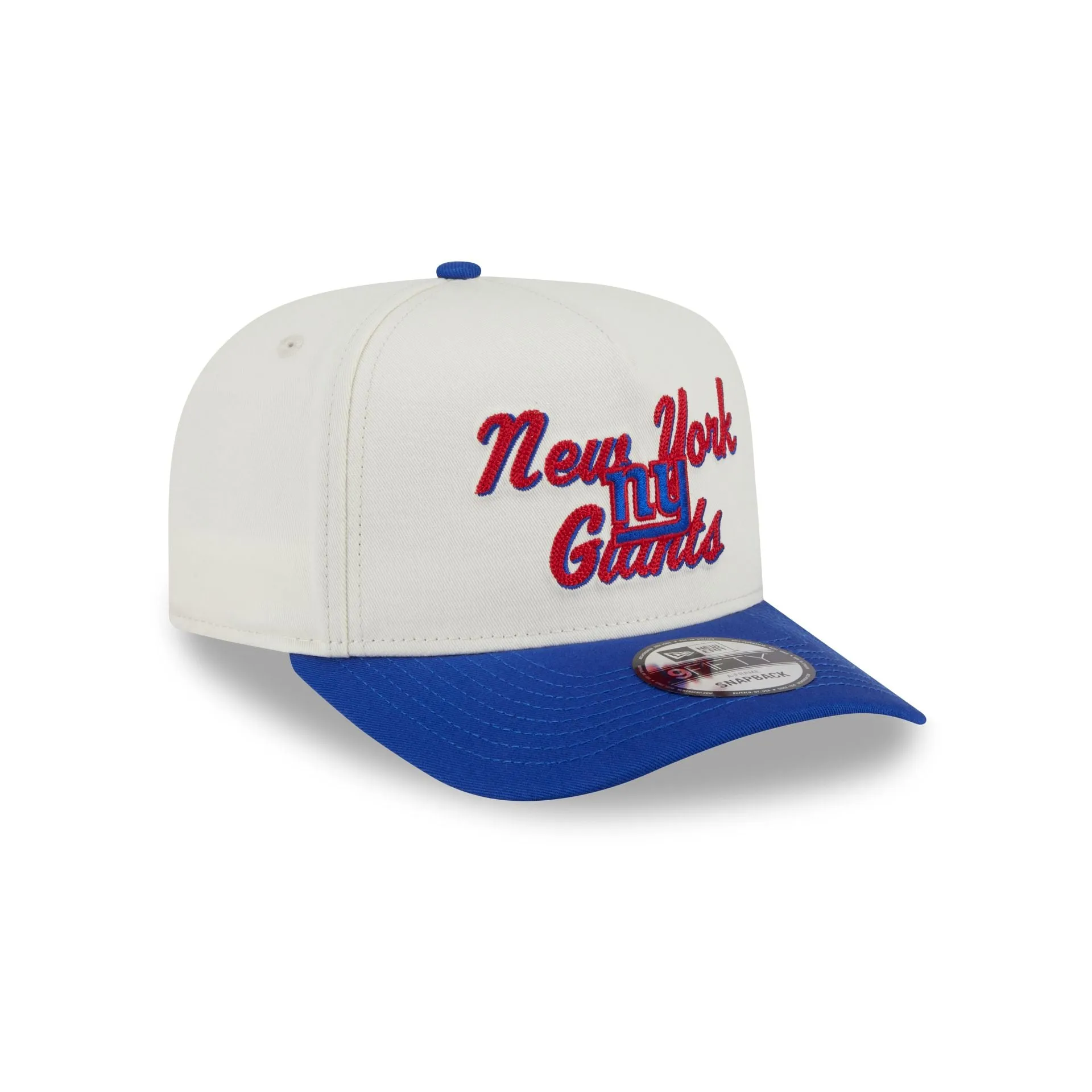 New York Giants Chainstitch 9FIFTY A-Frame Snapback Hat sold by New Era product image thumbnail 3
