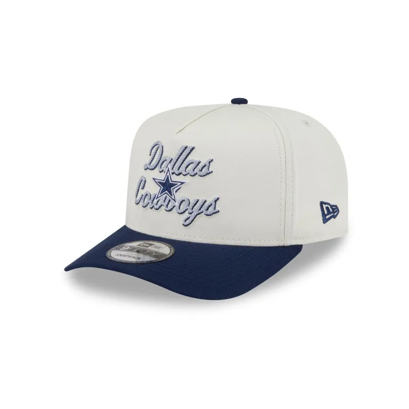 Dallas Cowboys Chainstitch 9FIFTY A-Frame Snapback Hat sold by New Era
