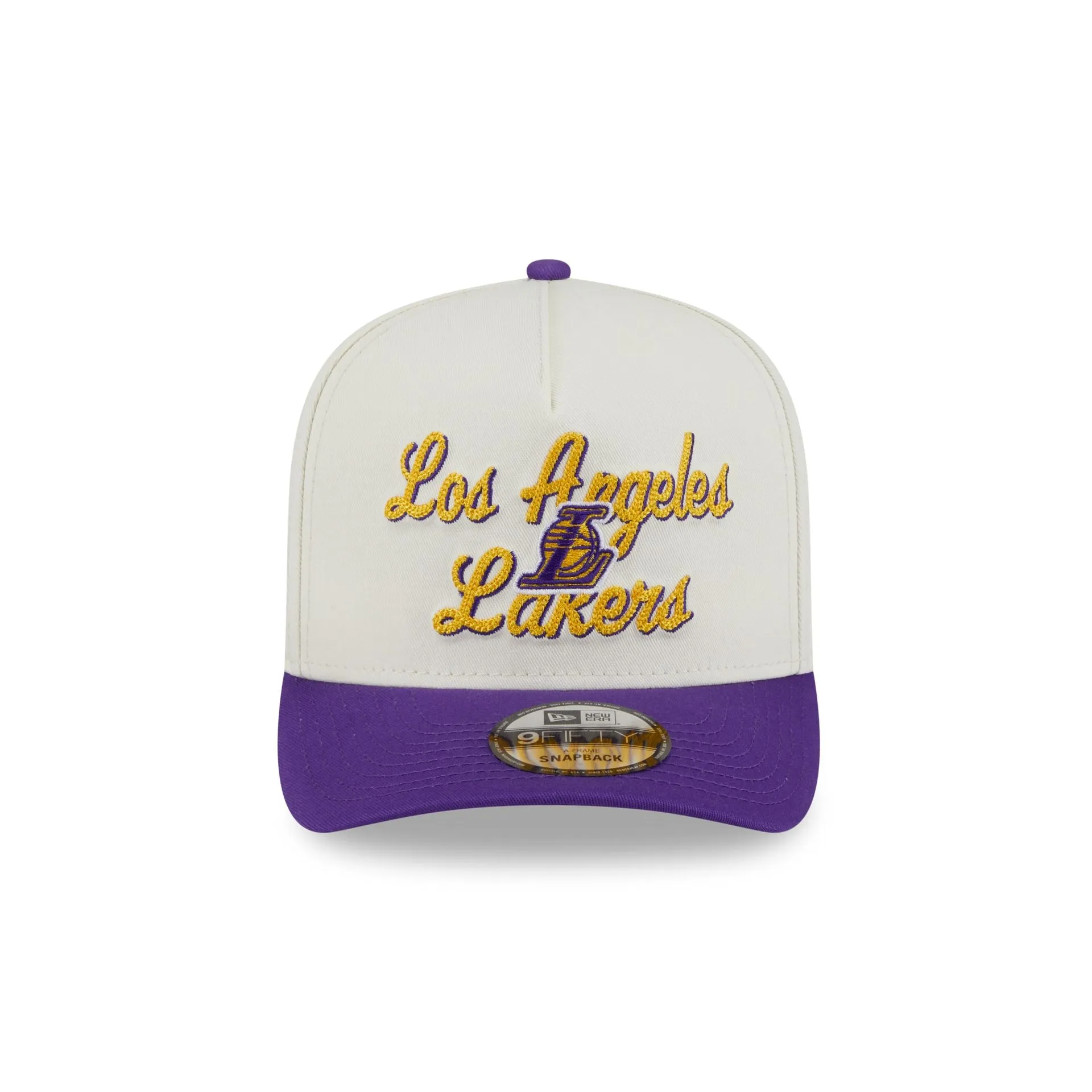 Los Angeles Lakers Chainstitch 9FIFTY A-Frame Snapback Hat sold by New Era product image thumbnail 2