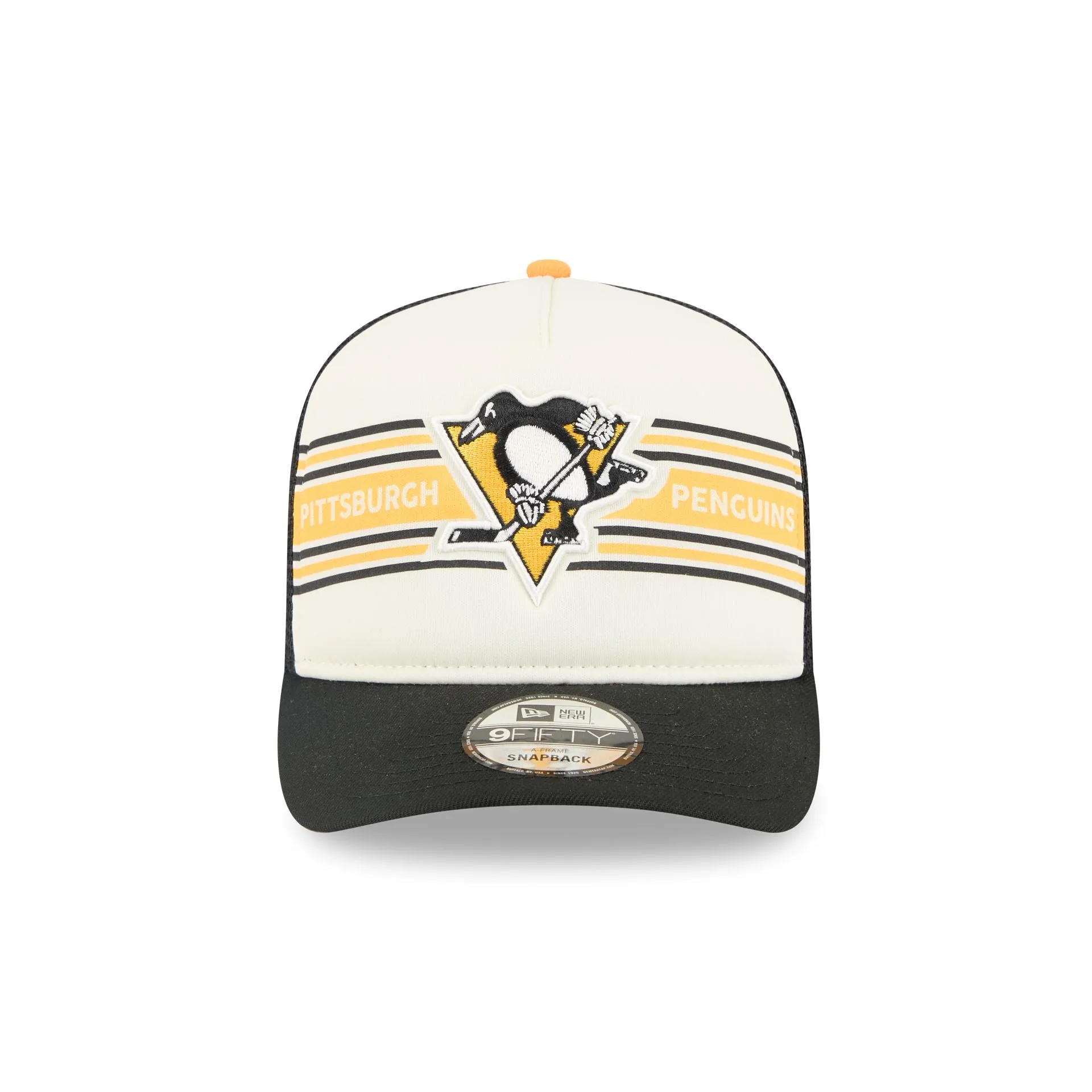 Pittsburgh Penguins Banner 9FIFTY A-Frame Trucker Hat sold by New Era product image thumbnail 2