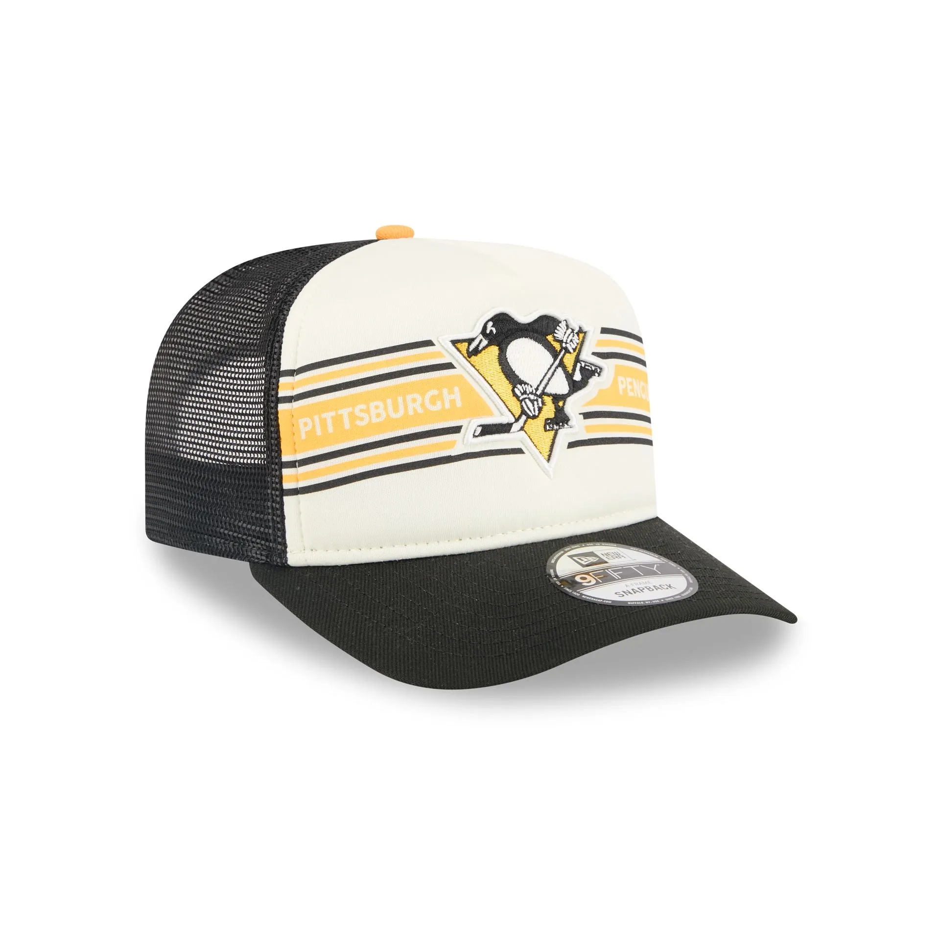 Pittsburgh Penguins Banner 9FIFTY A-Frame Trucker Hat sold by New Era product image thumbnail 3