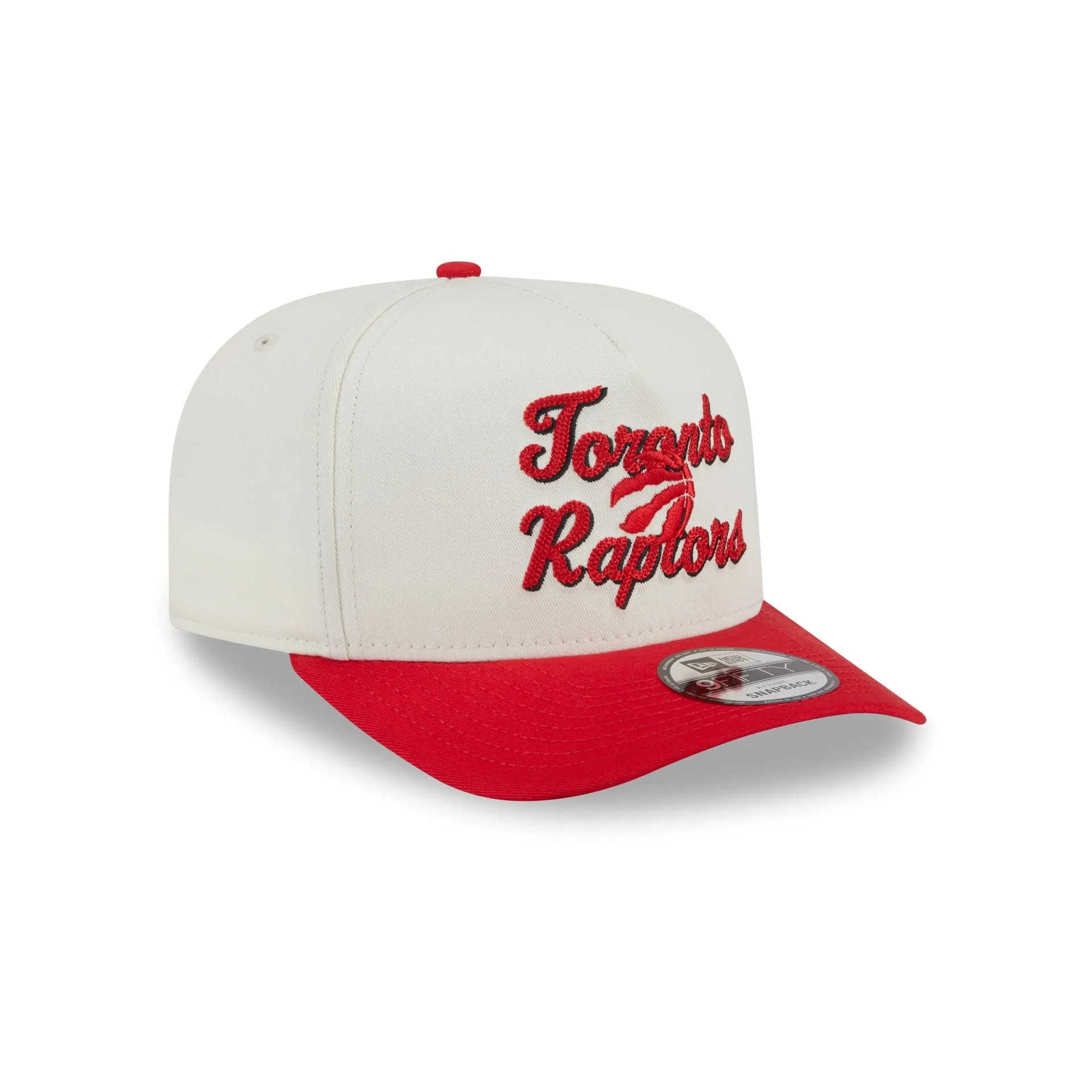 Toronto Raptors Chainstitch 9FIFTY A-Frame Snapback Hat sold by New Era product image thumbnail 3