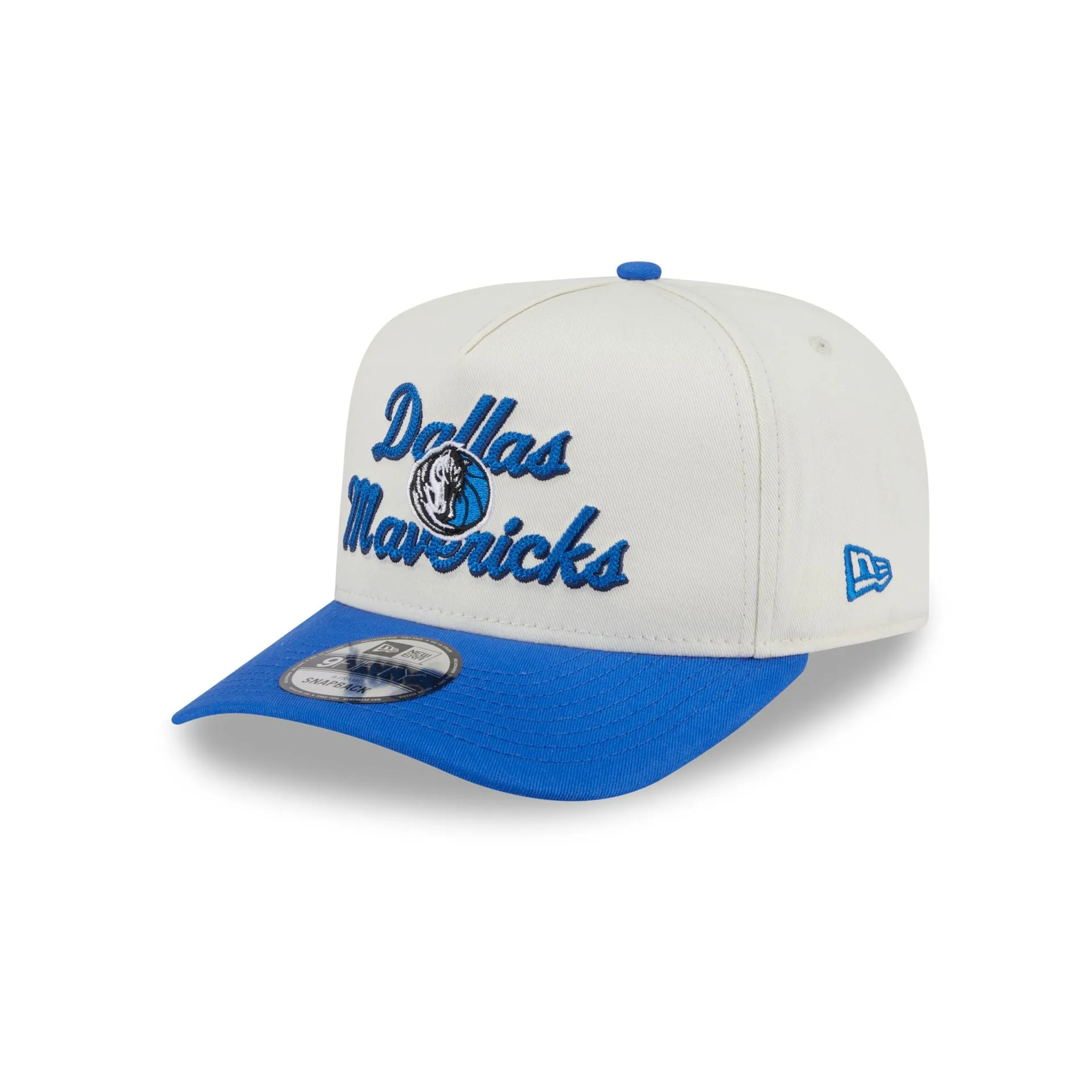 Dallas Mavericks Chainstitch 9FIFTY A-Frame Snapback Hat sold by New Era