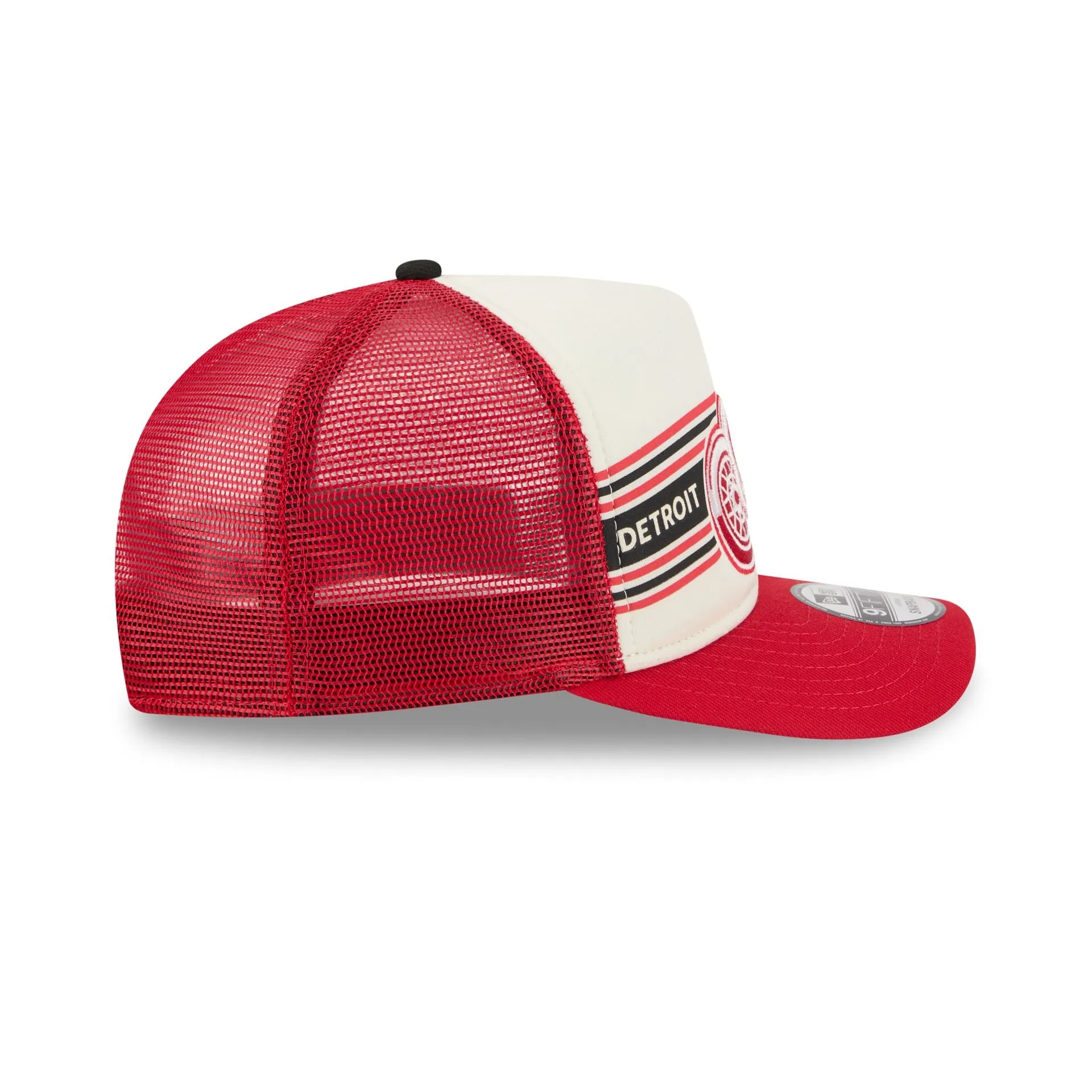 Detroit Red Wings Banner 9FIFTY A-Frame Trucker Hat sold by New Era product image thumbnail 5