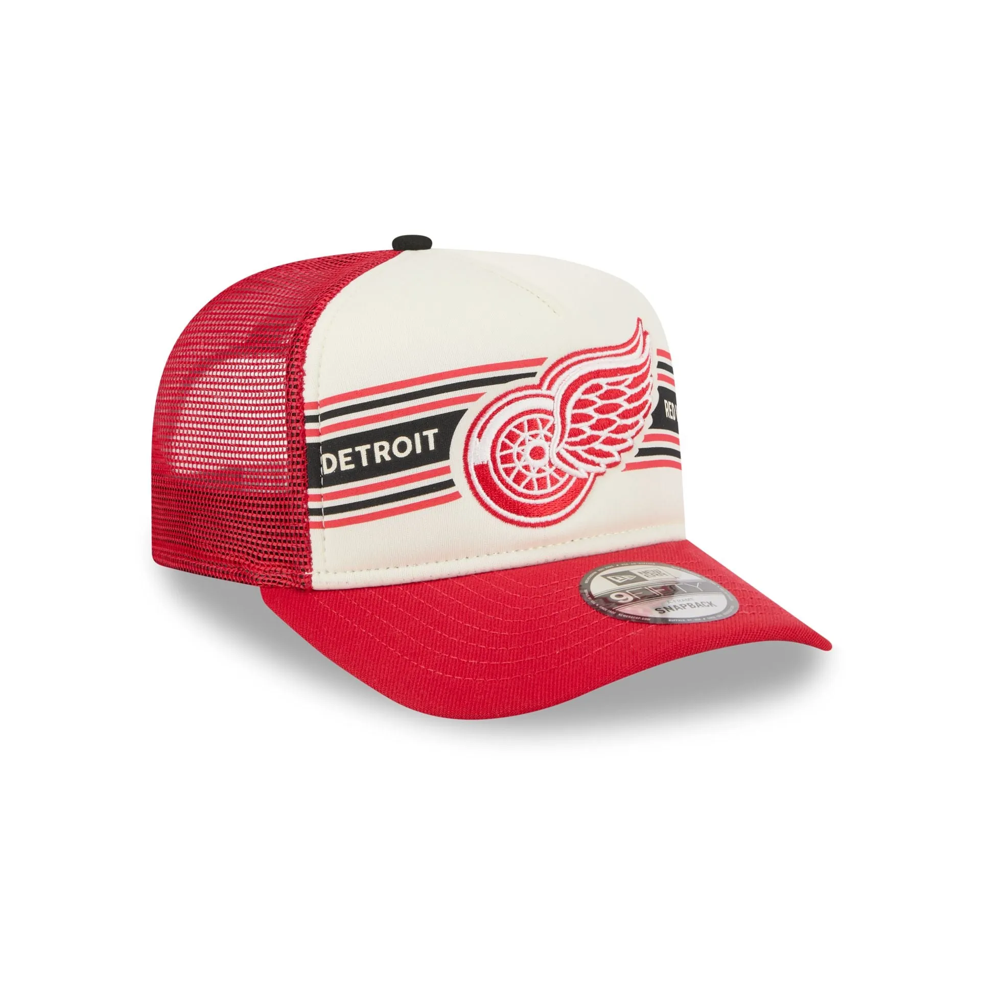 Detroit Red Wings Banner 9FIFTY A-Frame Trucker Hat sold by New Era product image thumbnail 3