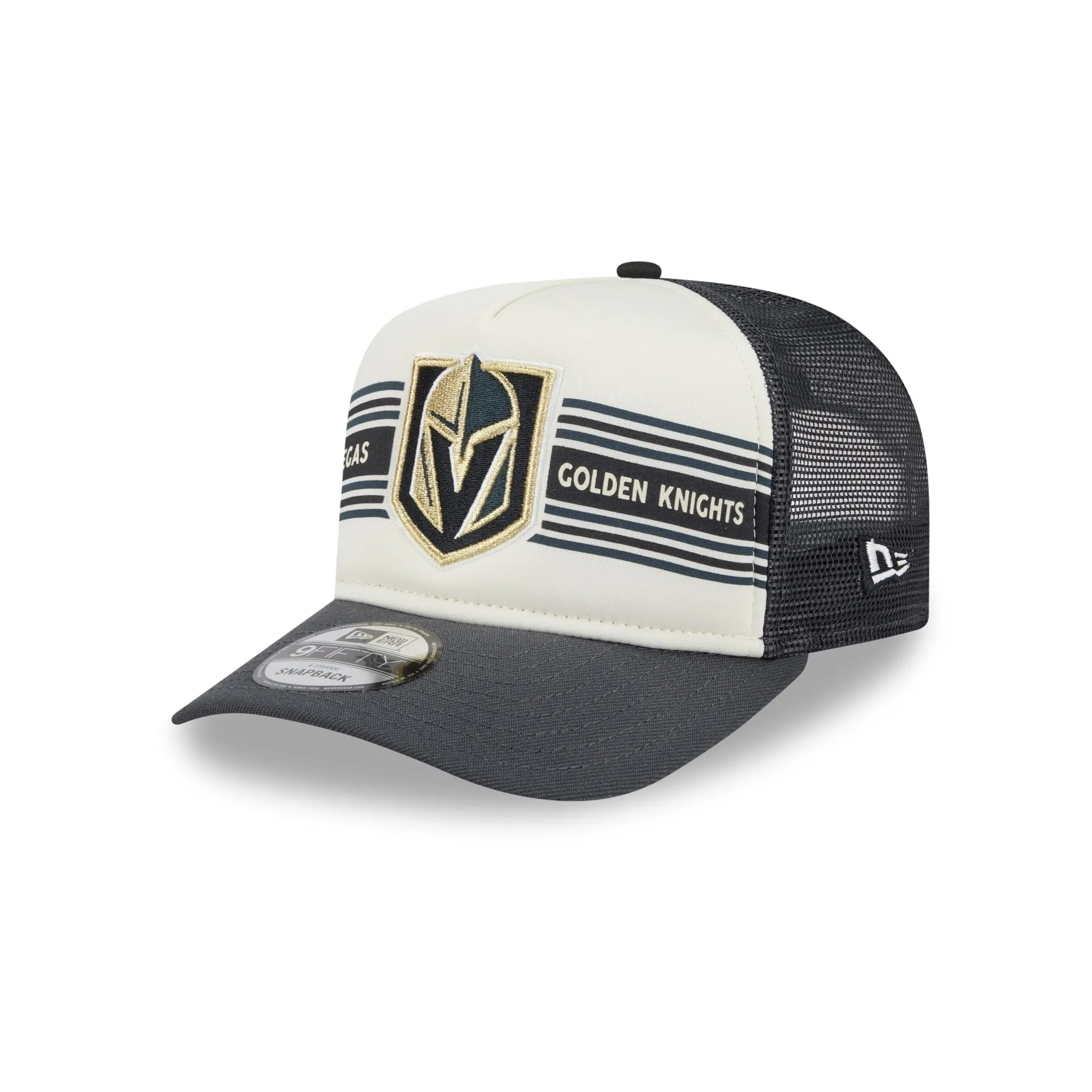 Vegas Golden Knights Banner 9FIFTY A-Frame Trucker Hat sold by New Era