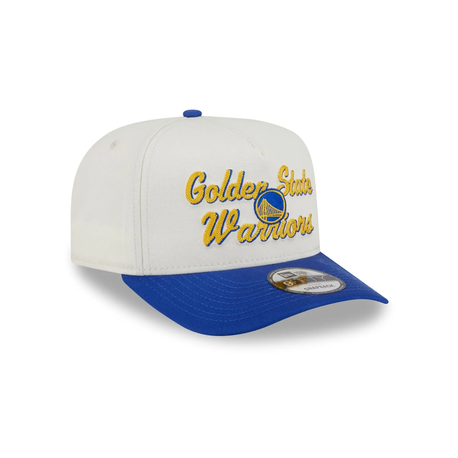 Golden State Warriors Chainstitch 9FIFTY A-Frame Snapback Hat sold by New Era product image thumbnail 3