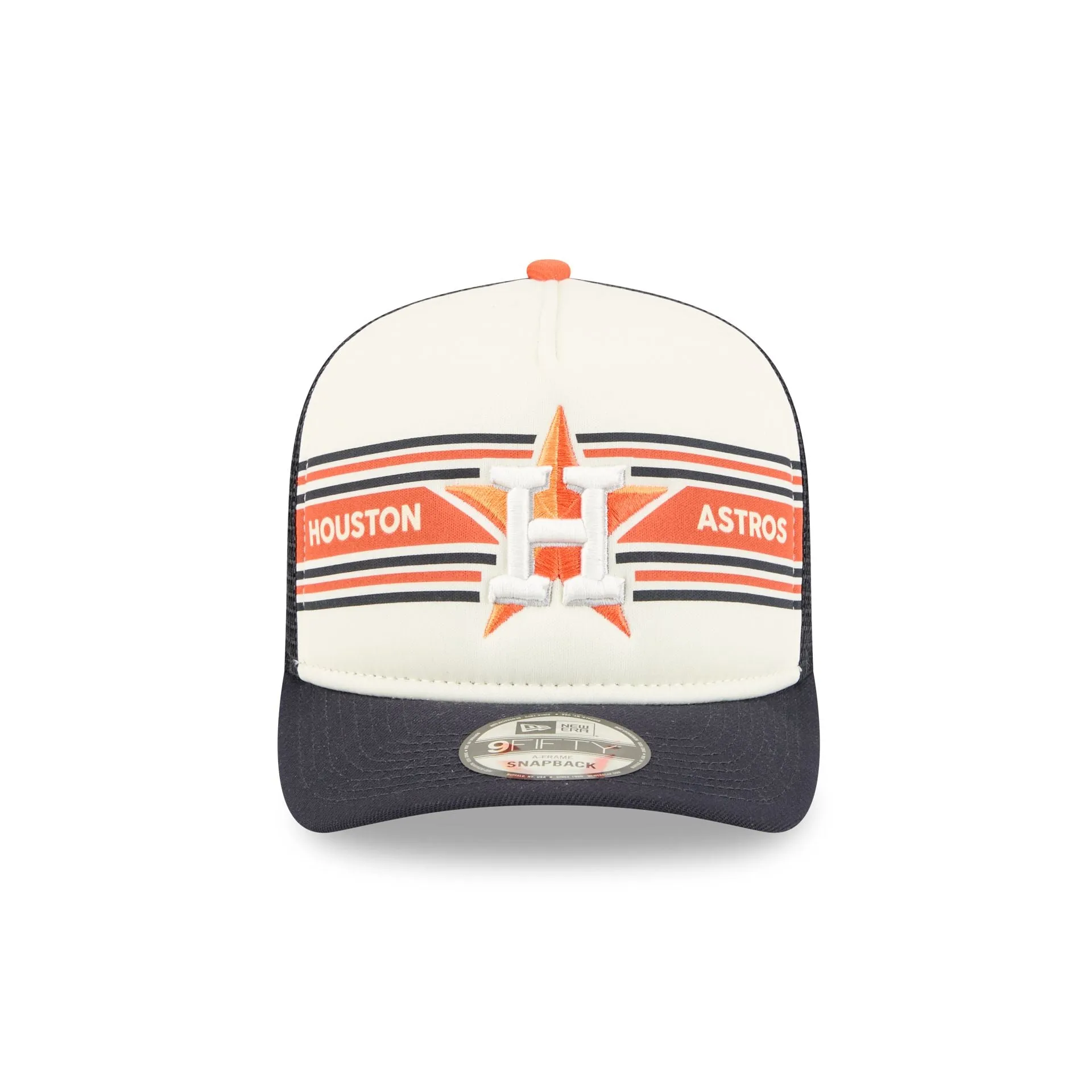 Houston Astros Banner 9FIFTY A-Frame Trucker Hat sold by New Era product image thumbnail 2