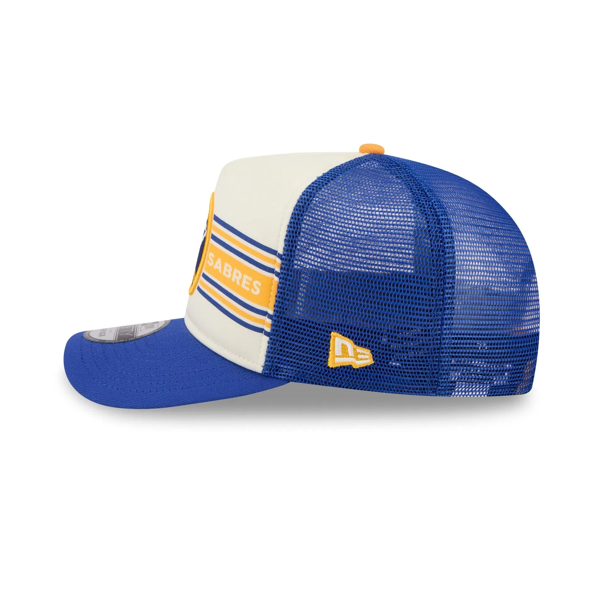 Buffalo Sabres Banner 9FIFTY A-Frame Trucker Hat sold by New Era product image thumbnail 4