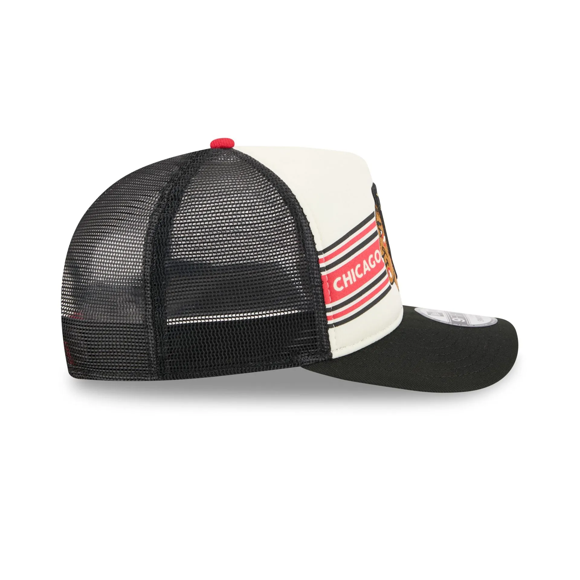 Chicago Blackhawks Banner 9FIFTY A-Frame Trucker Hat sold by New Era product image thumbnail 5