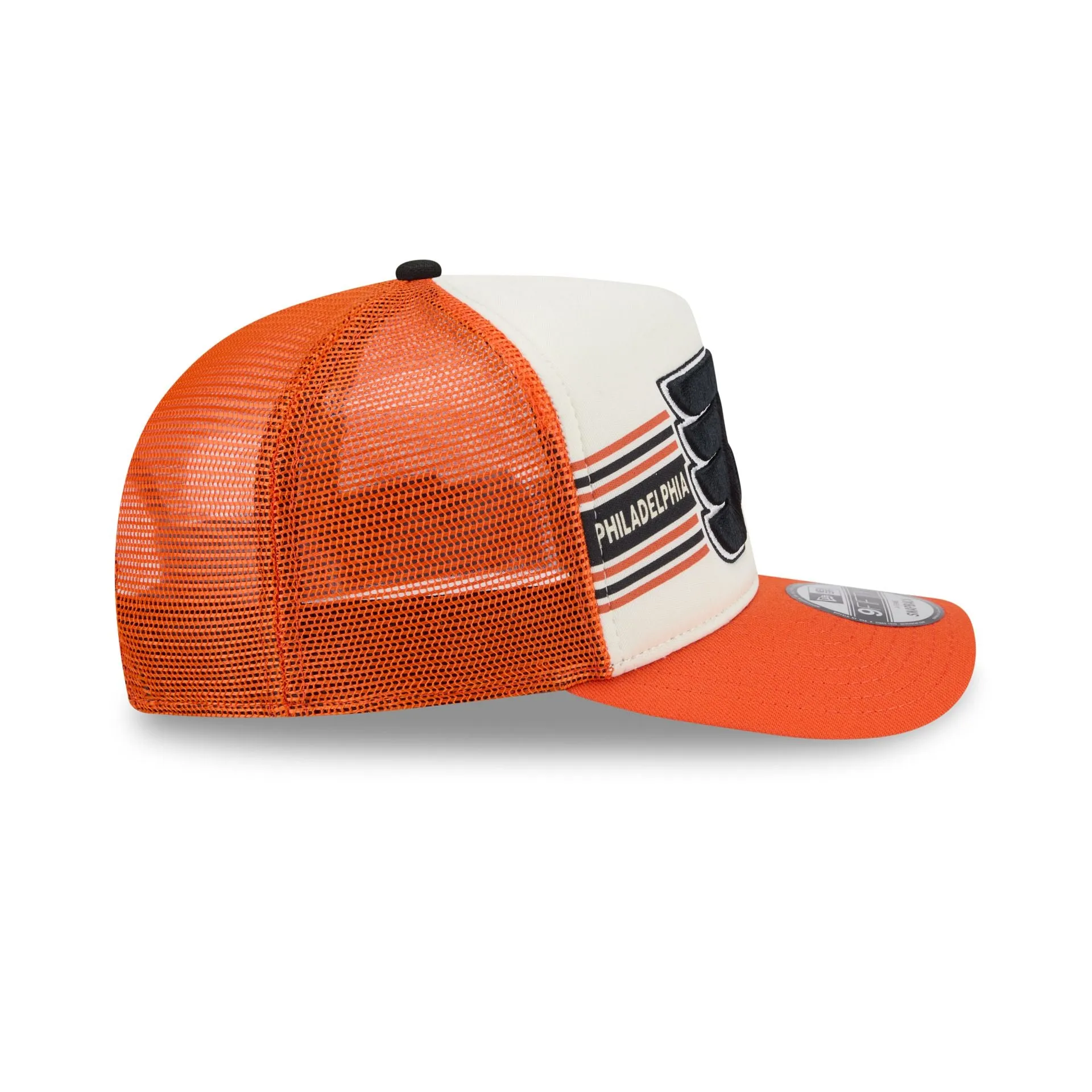 Philadelphia Flyers Banner 9FIFTY A-Frame Trucker Hat sold by New Era product image thumbnail 5