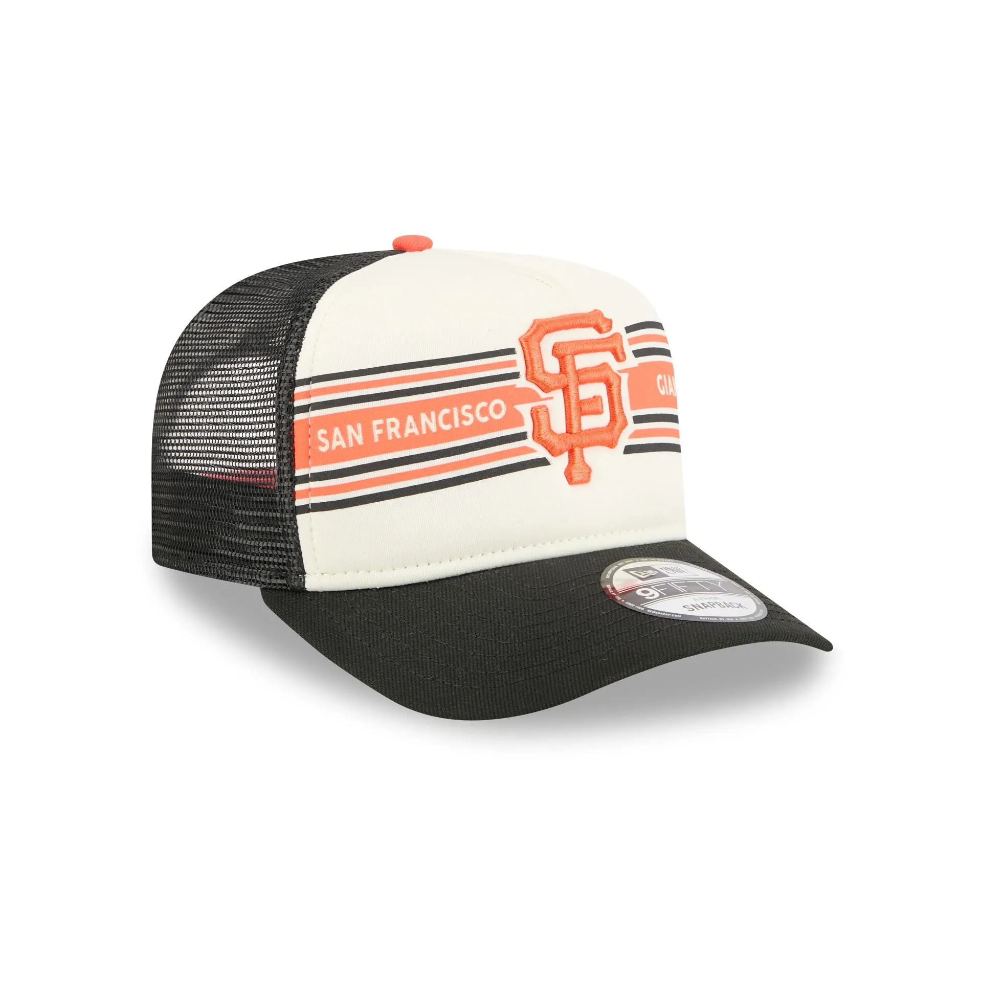 San Francisco Giants Banner 9FIFTY A-Frame Trucker Hat sold by New Era product image thumbnail 3