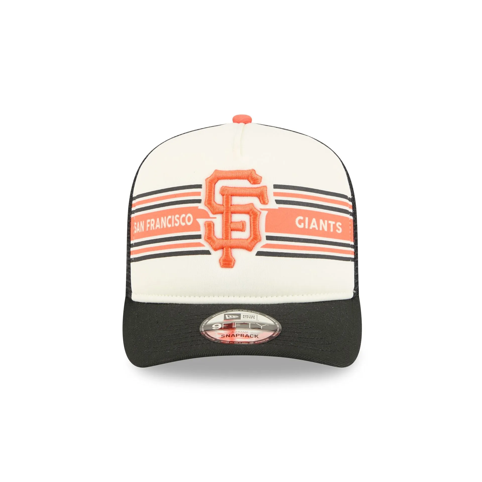 San Francisco Giants Banner 9FIFTY A-Frame Trucker Hat sold by New Era product image thumbnail 2