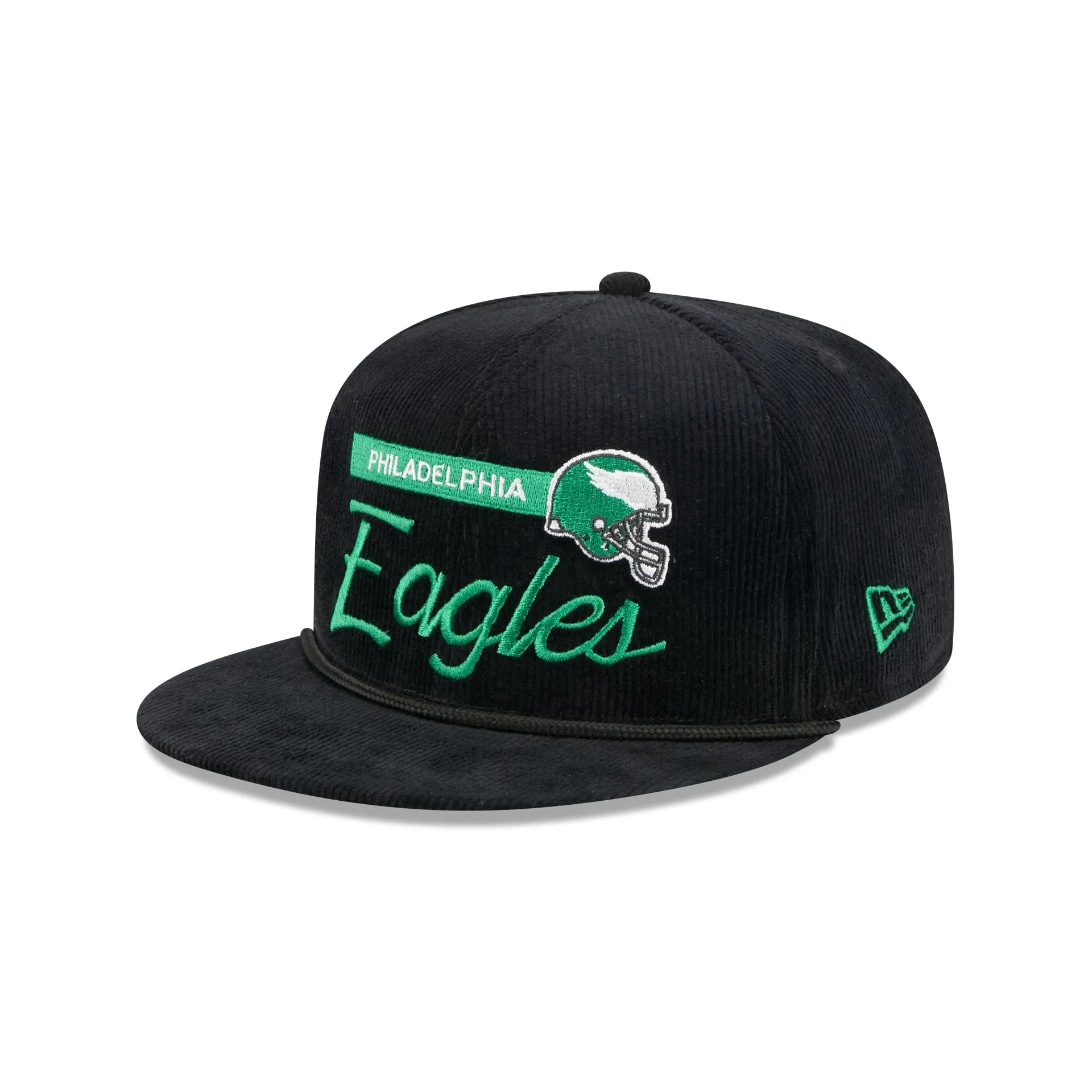 Philadelphia Eagles Corduroy Rope 9FIFTY Snapback Hat sold by New Era