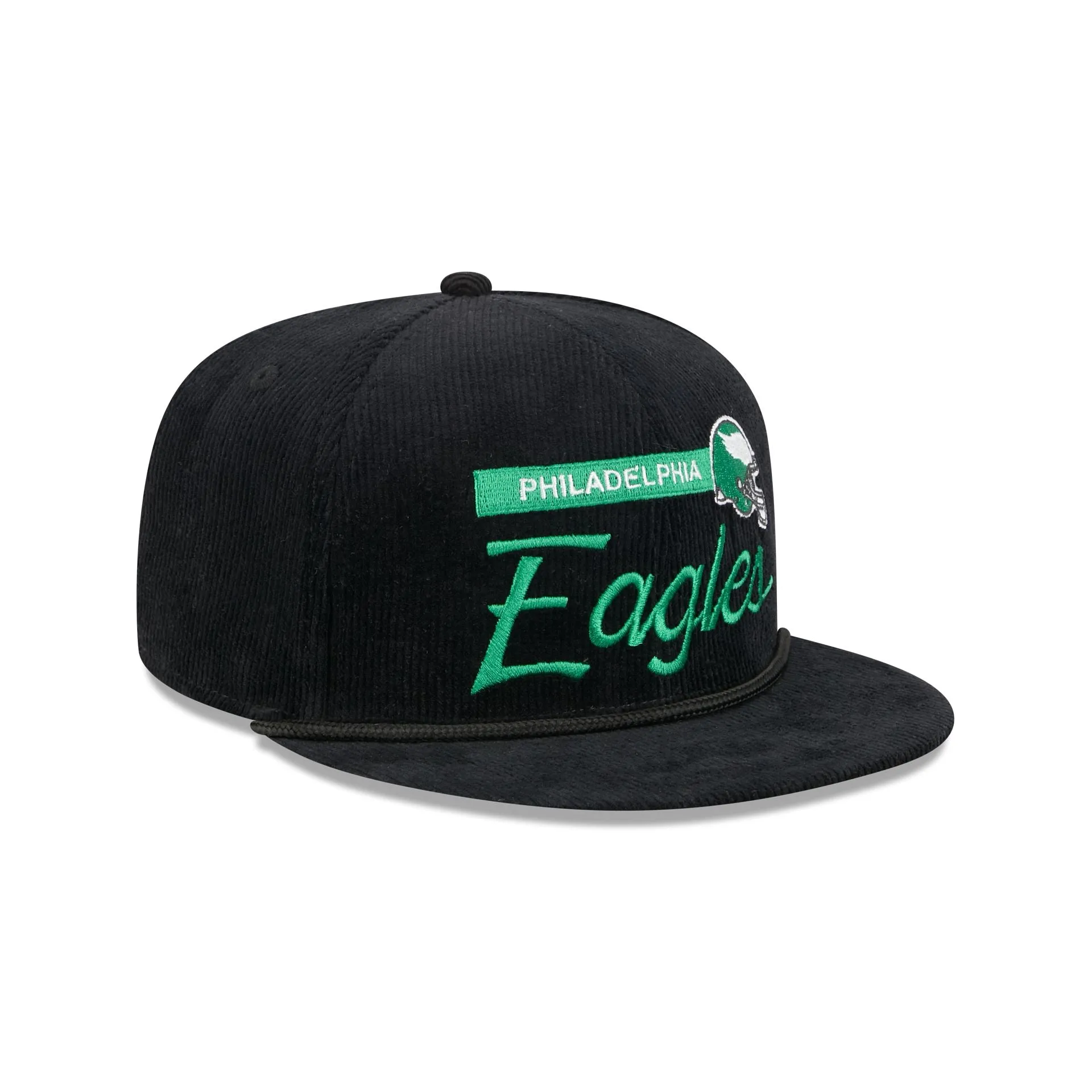 Philadelphia Eagles Corduroy Rope 9FIFTY Snapback Hat sold by New Era product image thumbnail 3