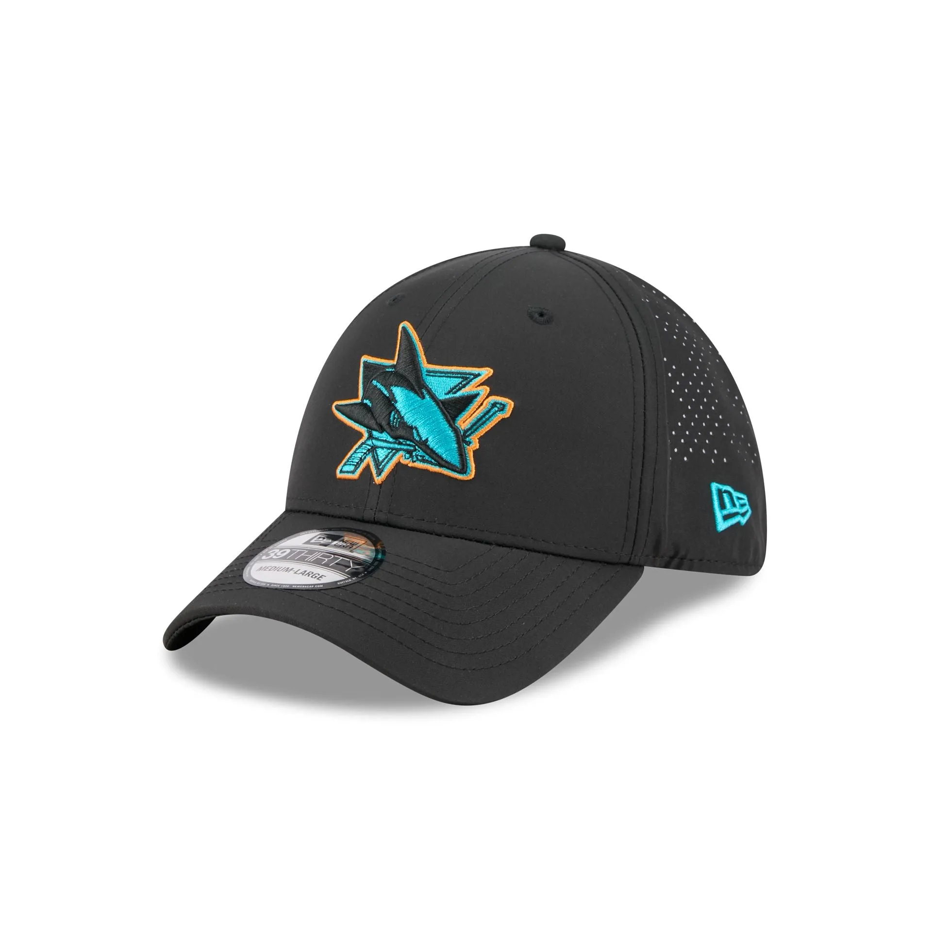 San Jose Sharks Night 39THIRTY Stretch Fit Hat sold by New Era