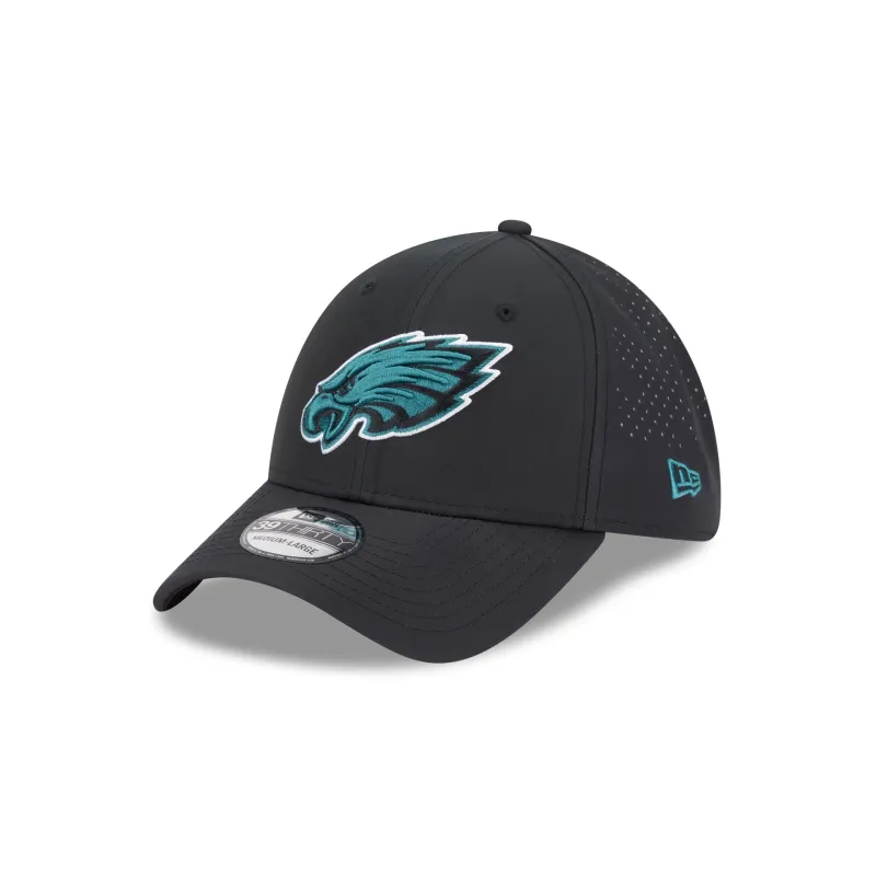 Philadelphia Eagles Night 39THIRTY Stretch Fit Hat sold by New Era