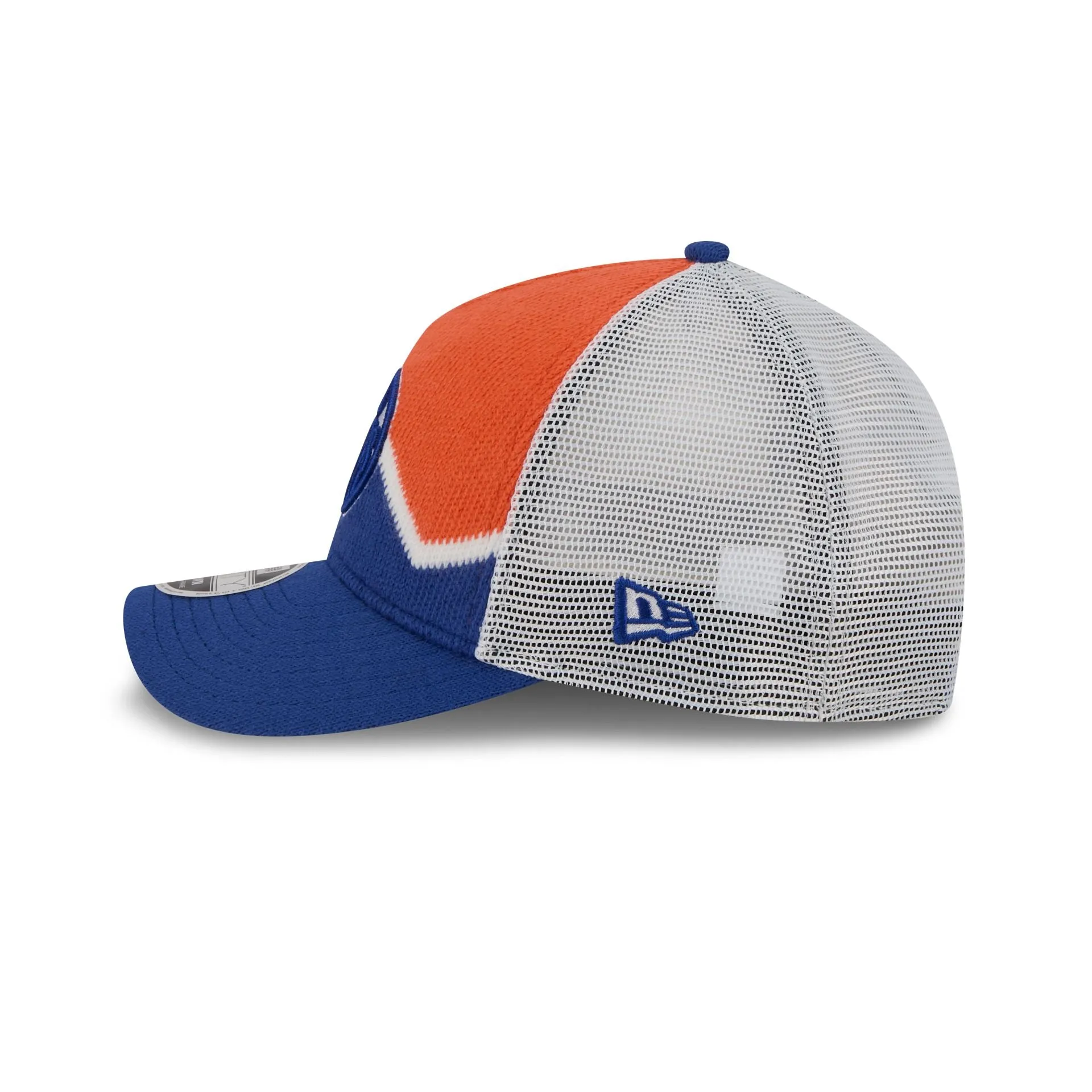 Edmonton Oilers Sock 9FORTY M-Crown A-Frame Trucker Hat sold by New Era product image thumbnail 4