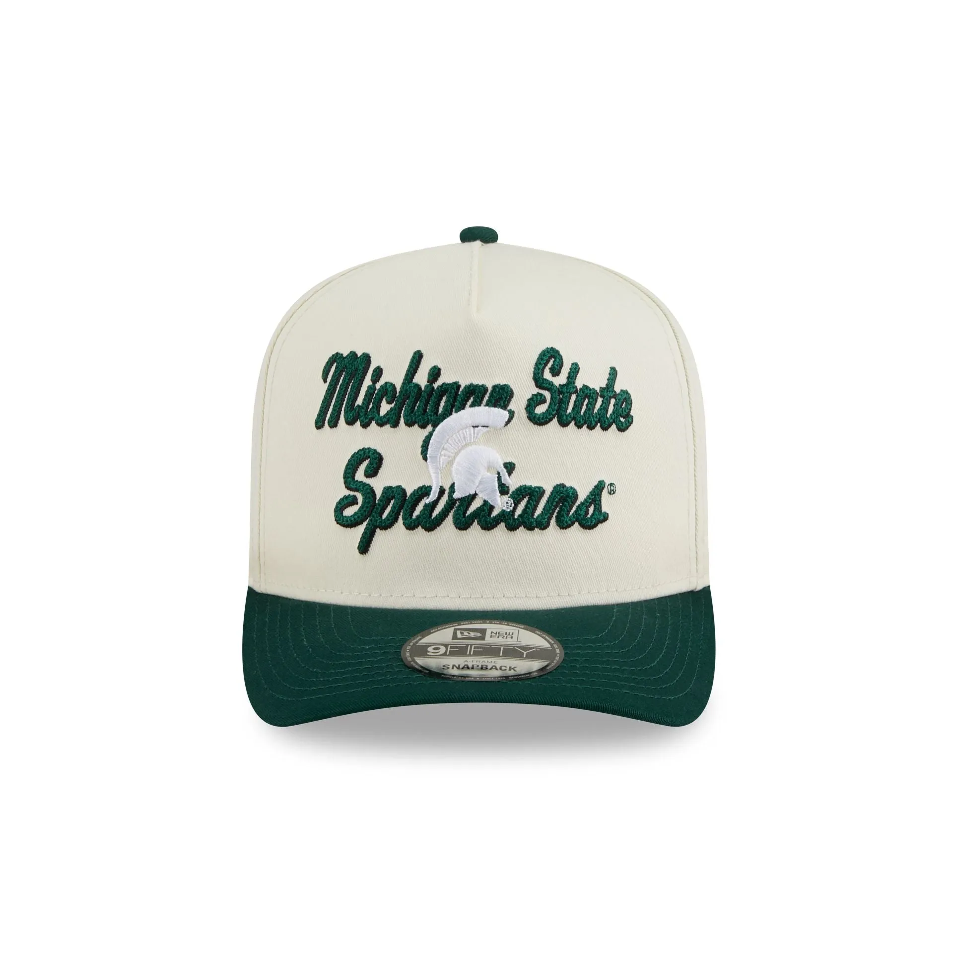 Michigan State Spartans Chainstitch 9FIFTY A-Frame Snapback Hat sold by New Era product image thumbnail 2