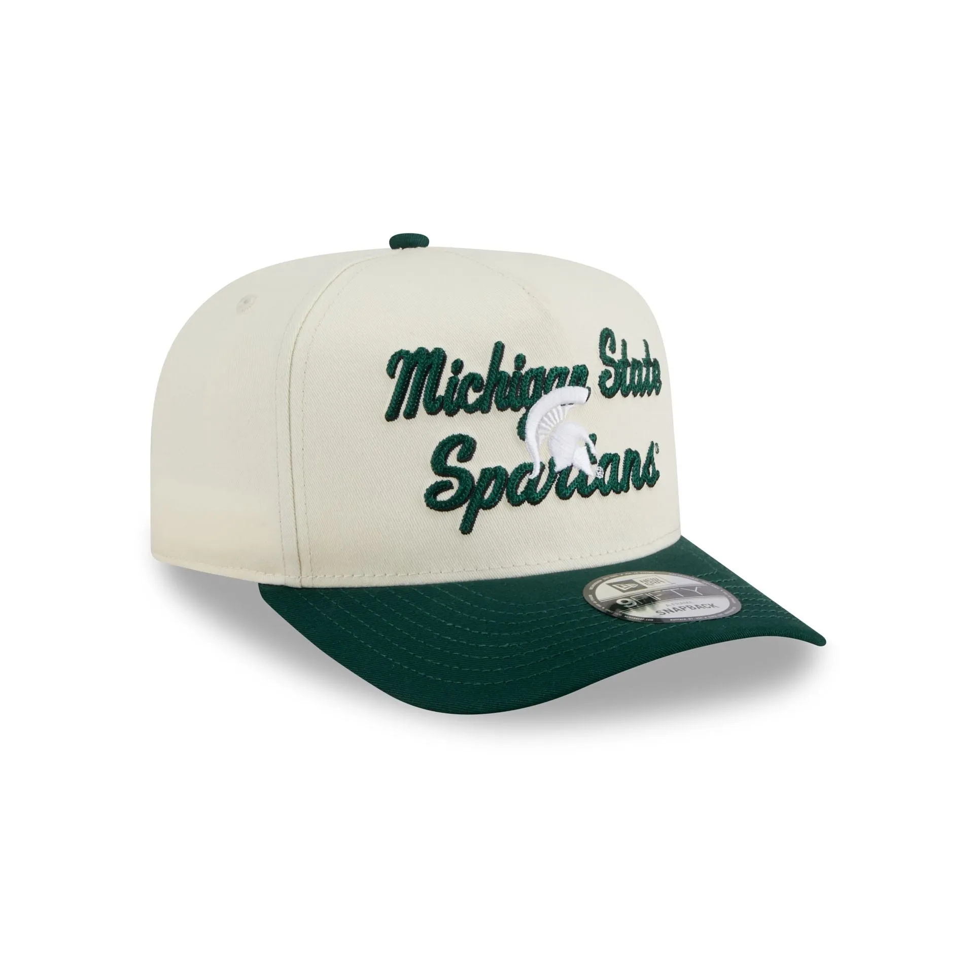 Michigan State Spartans Chainstitch 9FIFTY A-Frame Snapback Hat sold by New Era product image thumbnail 3