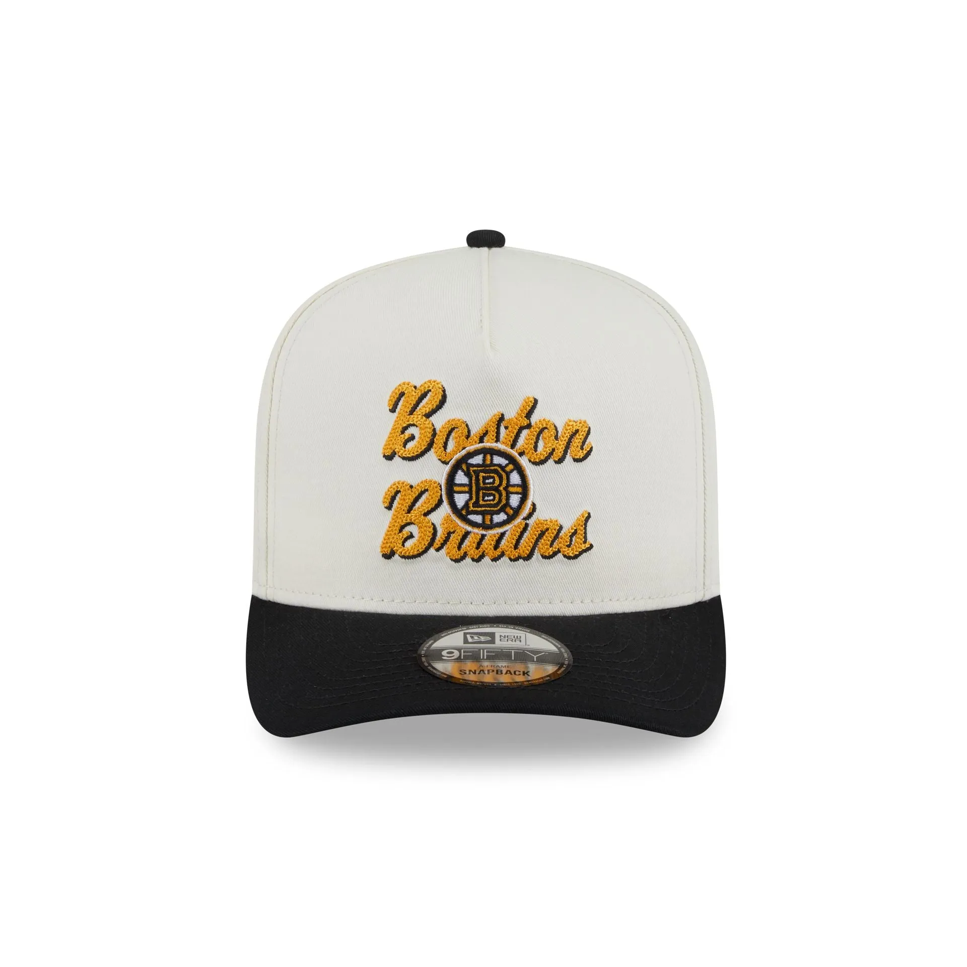 Boston Bruins Chainstitch 9FIFTY A-Frame Snapback Hat sold by New Era product image thumbnail 2