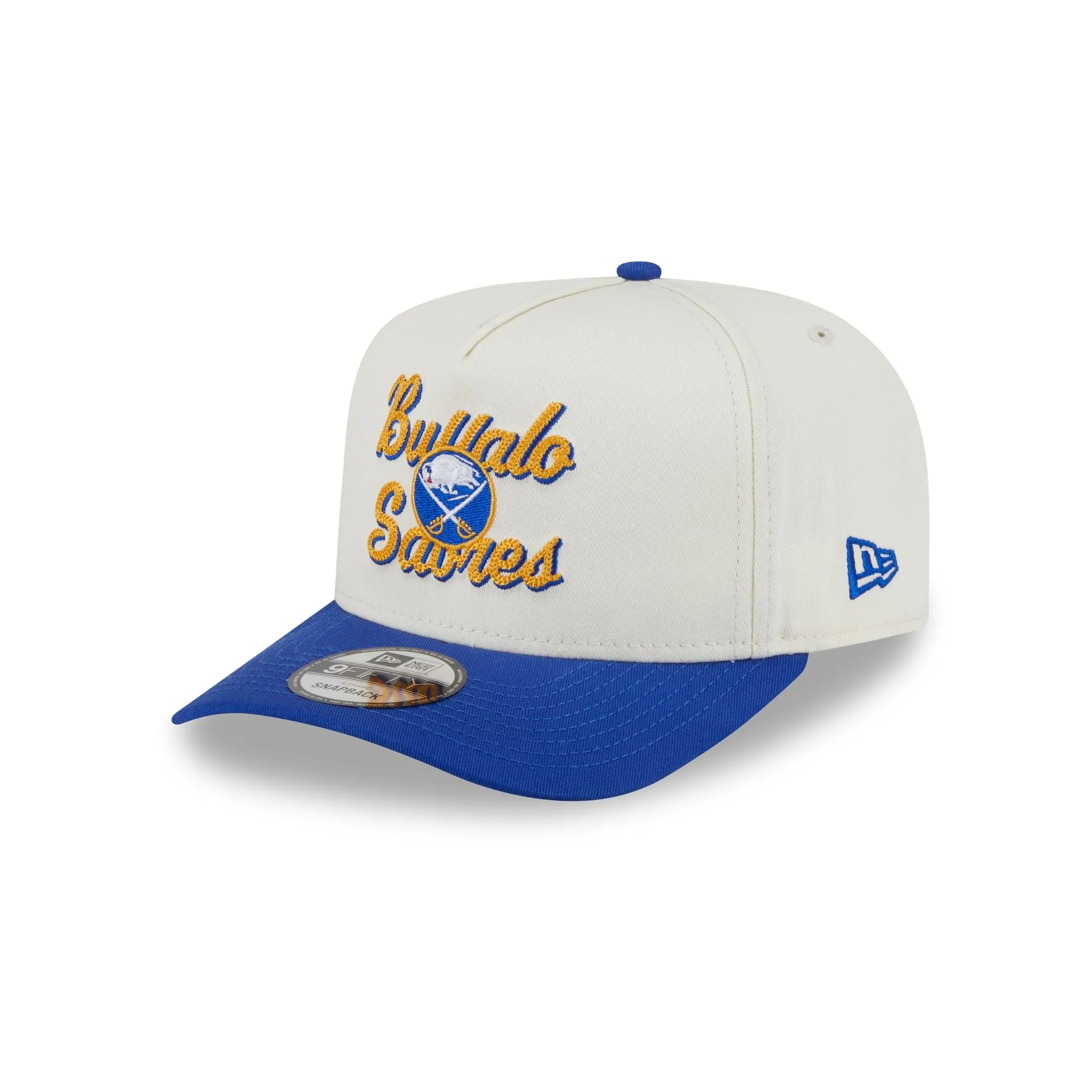 Buffalo Sabres Chainstitch 9FIFTY A-Frame Snapback Hat sold by New Era