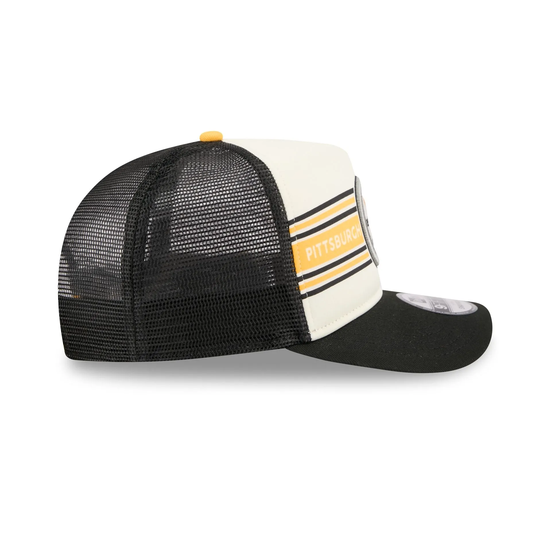 Pittsburgh Steelers Banner 9FIFTY A-Frame Trucker Hat sold by New Era product image thumbnail 5