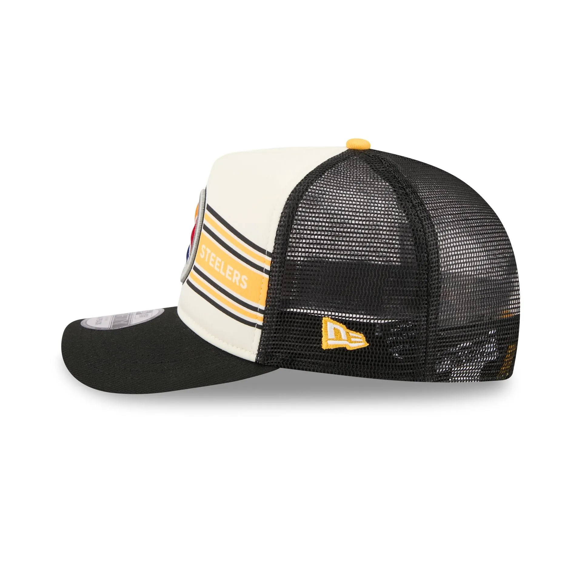Pittsburgh Steelers Banner 9FIFTY A-Frame Trucker Hat sold by New Era product image thumbnail 4