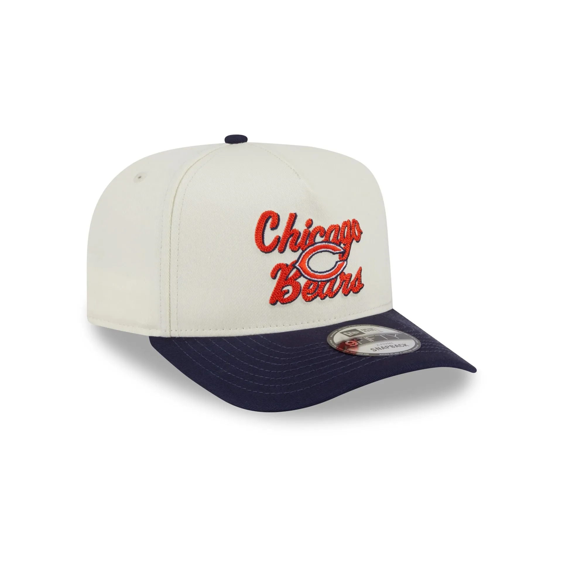 Chicago Bears Chainstitch 9FIFTY A-Frame Snapback Hat sold by New Era product image thumbnail 3