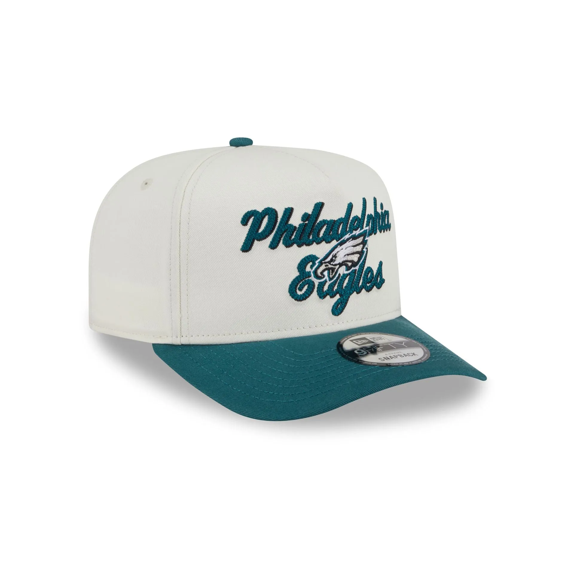 Philadelphia Eagles Chainstitch 9FIFTY A-Frame Snapback Hat sold by New Era product image thumbnail 3