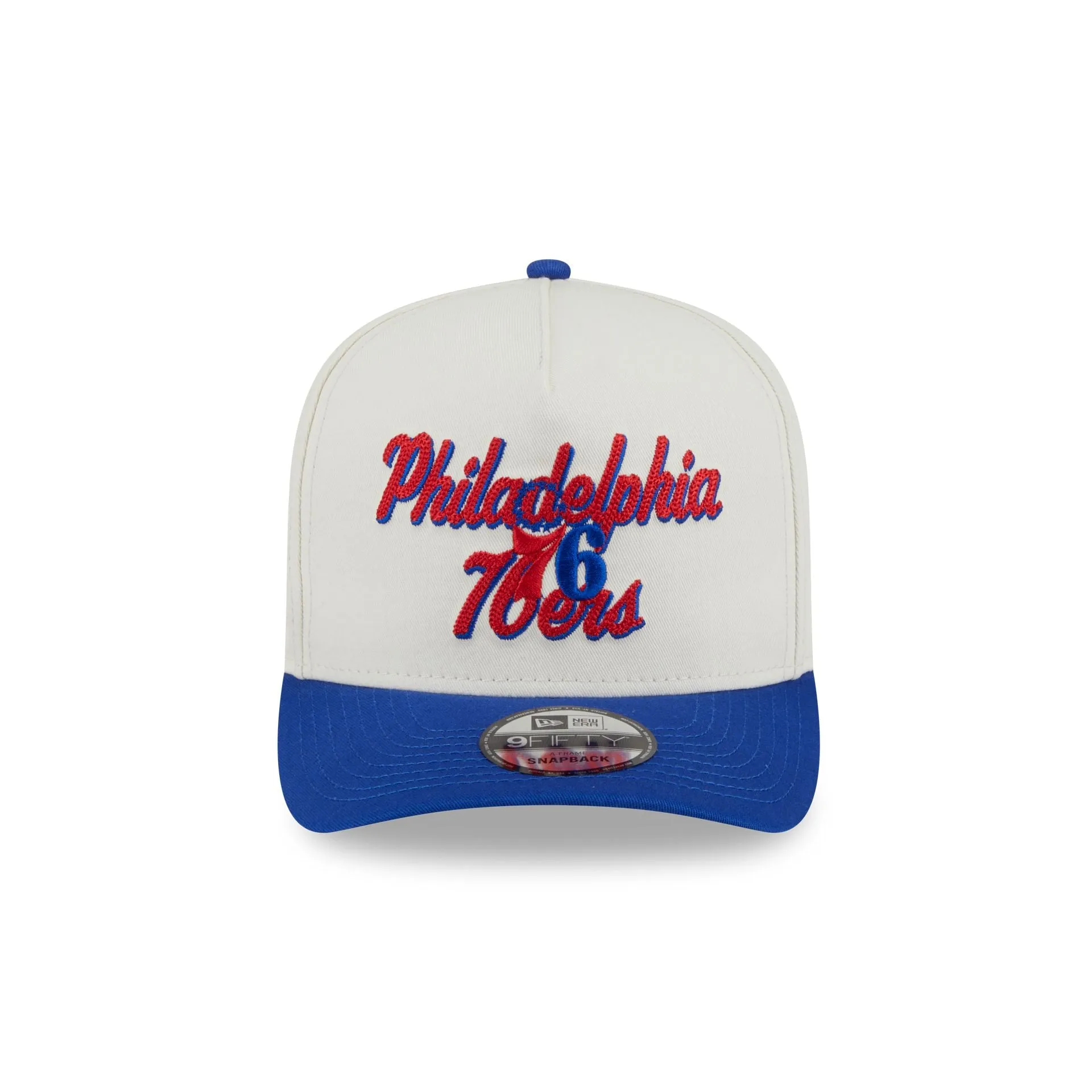 Philadelphia 76ers Chainstitch 9FIFTY A-Frame Snapback Hat sold by New Era product image thumbnail 2