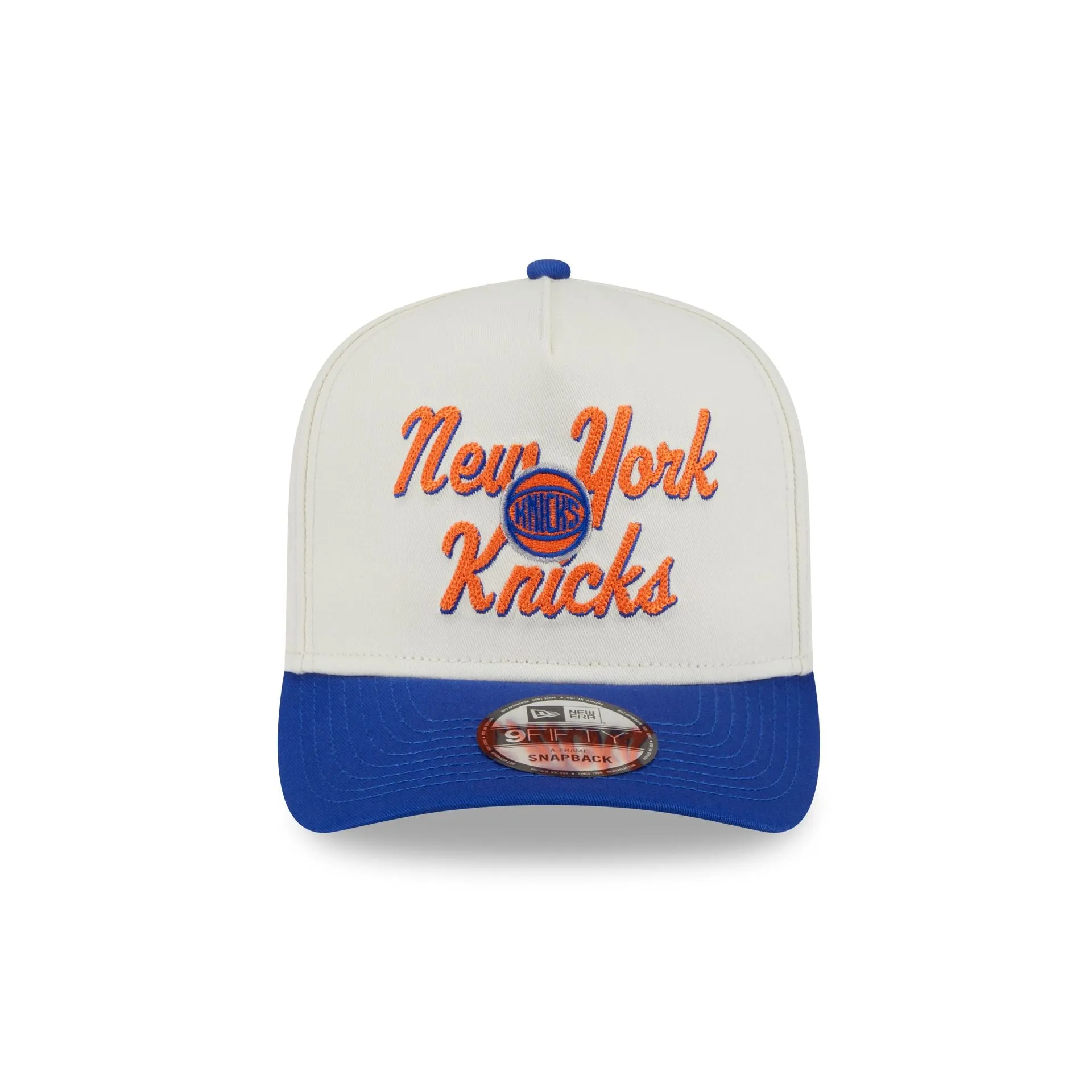 New York Knicks Chainstitch 9FIFTY A-Frame Snapback Hat sold by New Era product image thumbnail 2