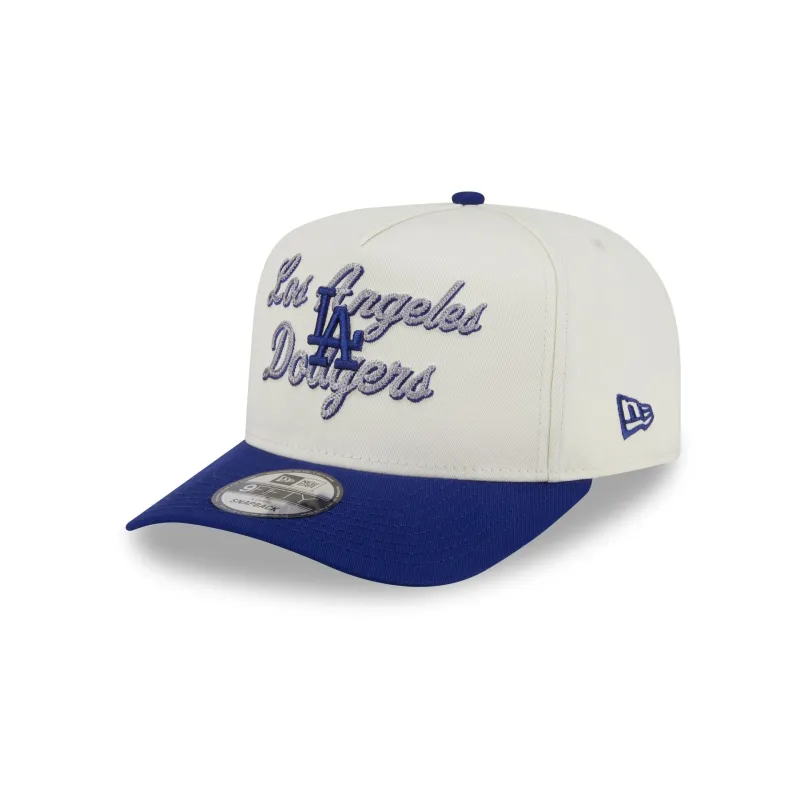 Los Angeles Dodgers Chainstitch 9FIFTY A-Frame Snapback Hat sold by New Era