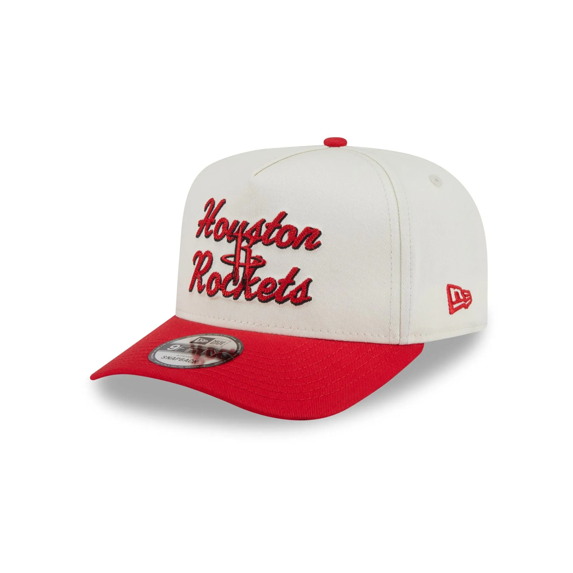 Houston Rockets Chainstitch 9FIFTY A-Frame Snapback Hat sold by New Era