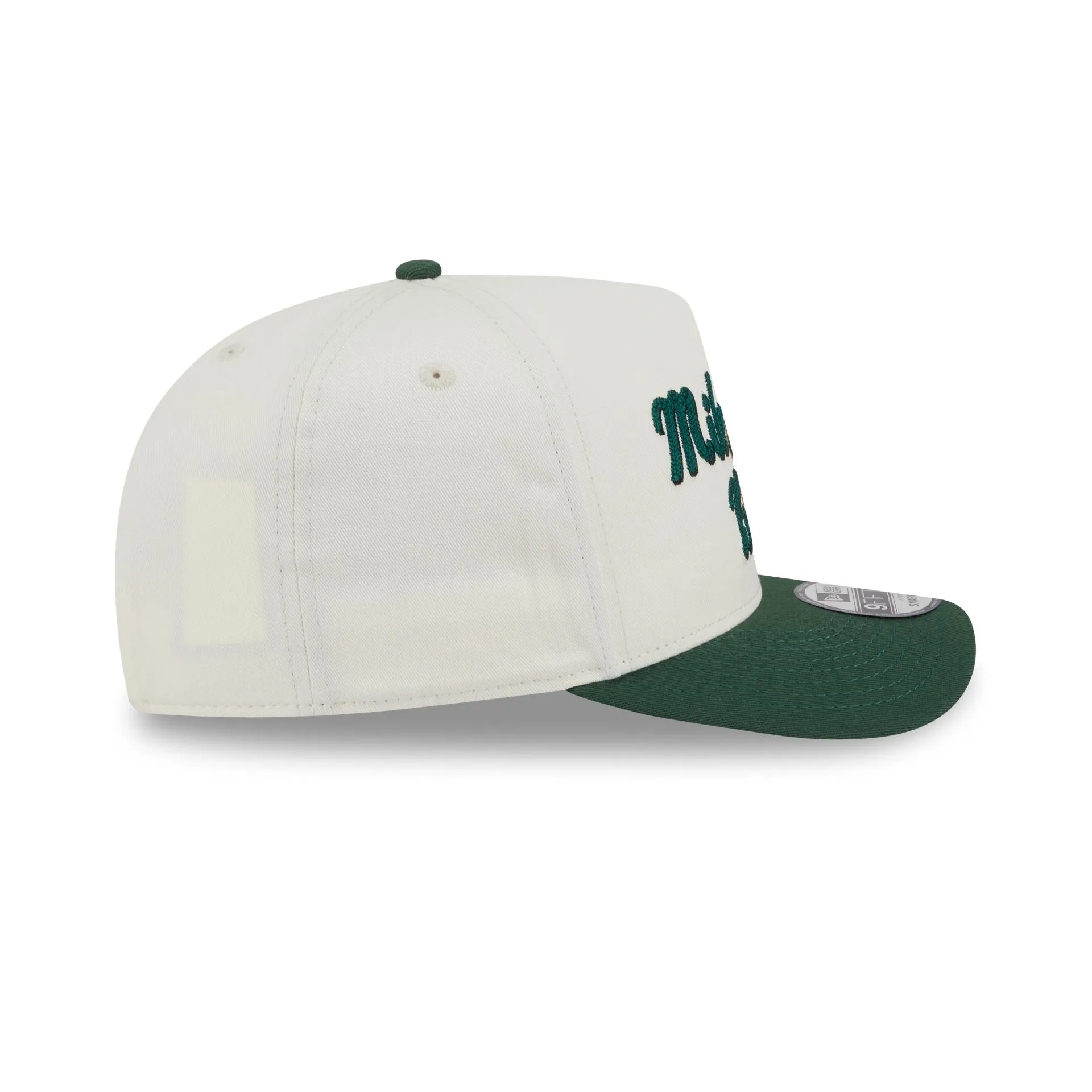 Milwaukee Bucks Chainstitch 9FIFTY A-Frame Snapback Hat sold by New Era product image thumbnail 5