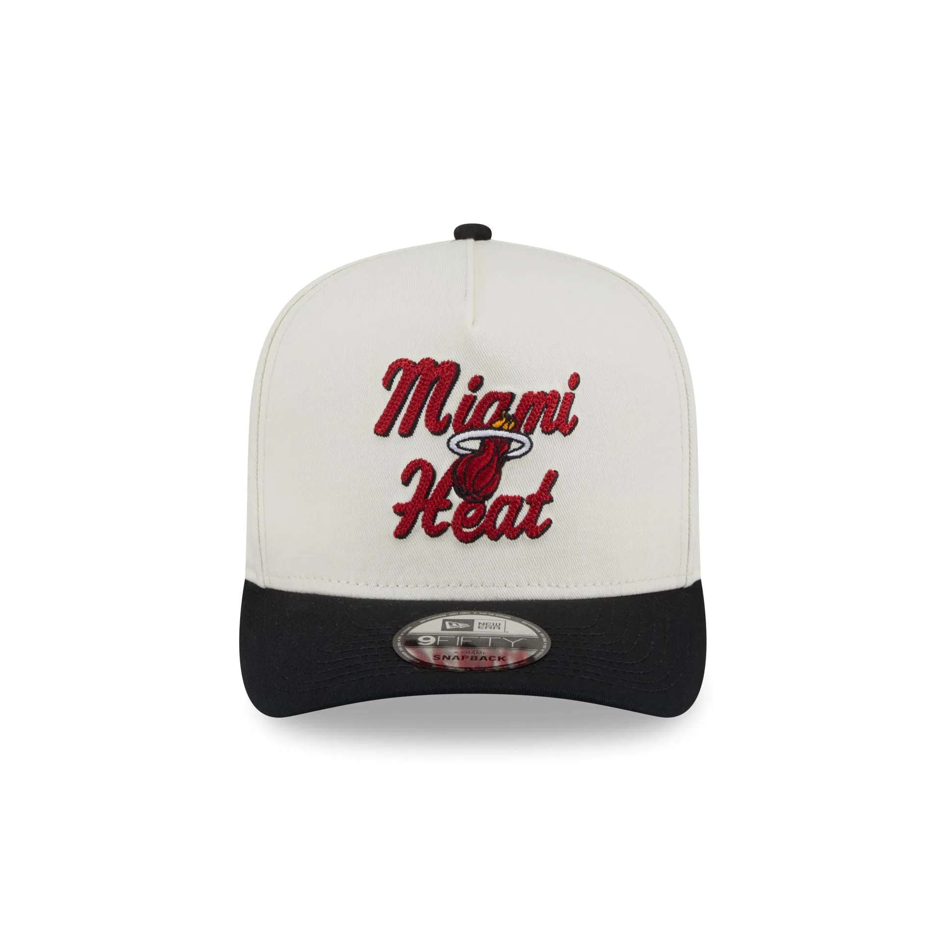 Miami Heat Chainstitch 9FIFTY A-Frame Snapback Hat sold by New Era product image thumbnail 2